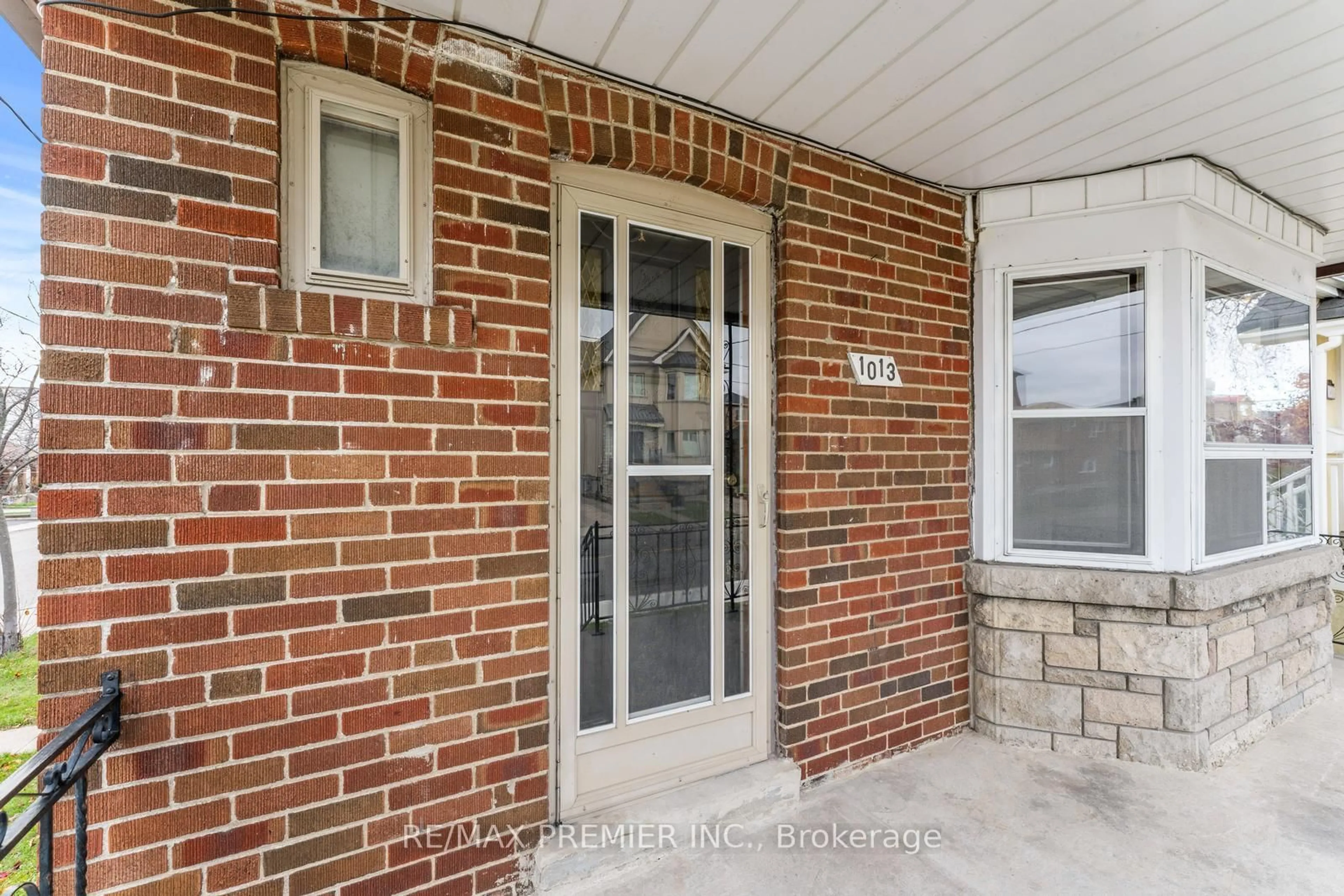 Home with brick exterior material, street for 1013 Briar Hill Ave, Toronto Ontario M6B 1M6
