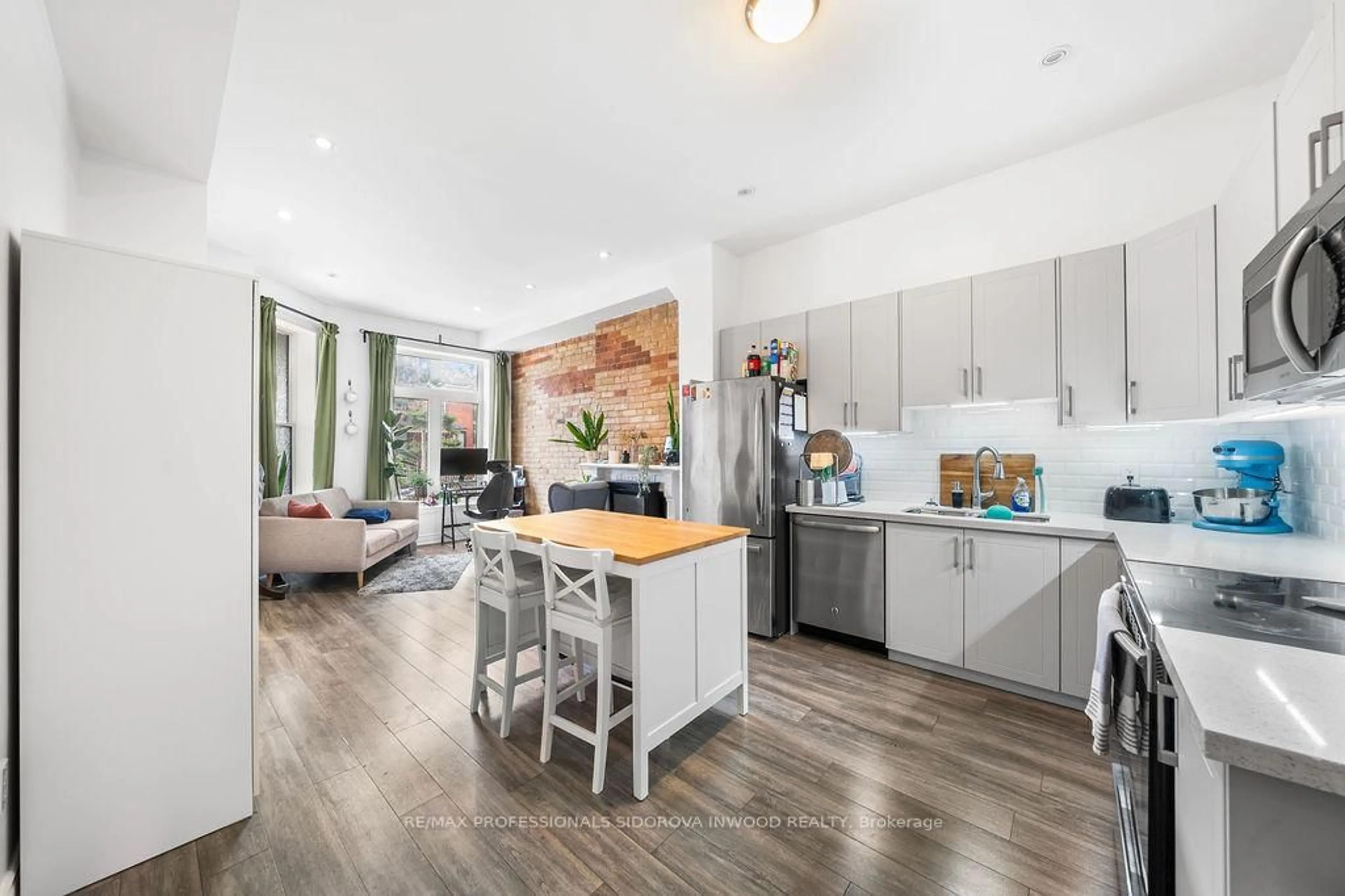 Open concept kitchen, unknown for 13 Spencer Ave, Toronto Ontario M6K 2J4