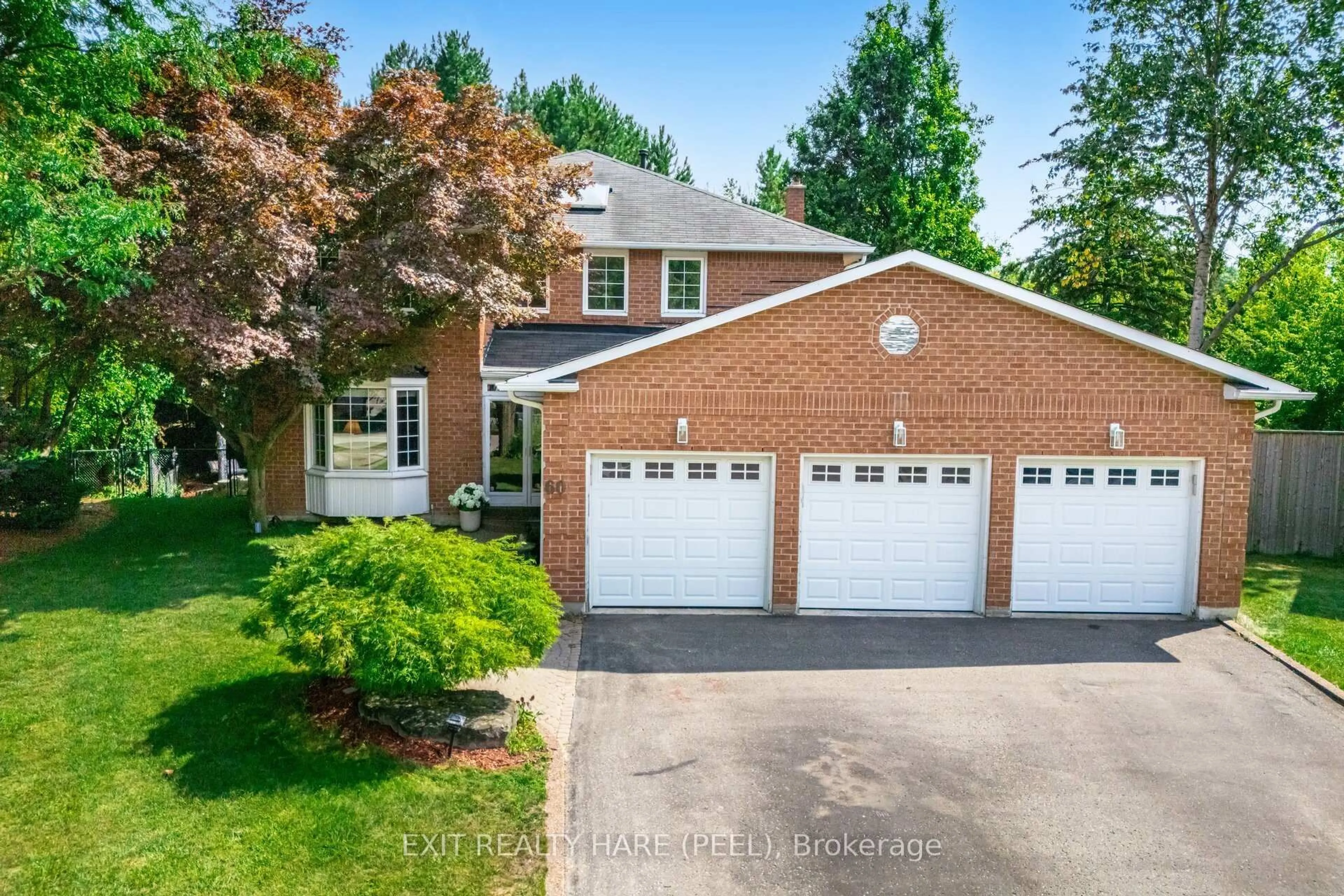 Home with brick exterior material, street for 60 Esker Dr, Brampton Ontario L6Z 3C9