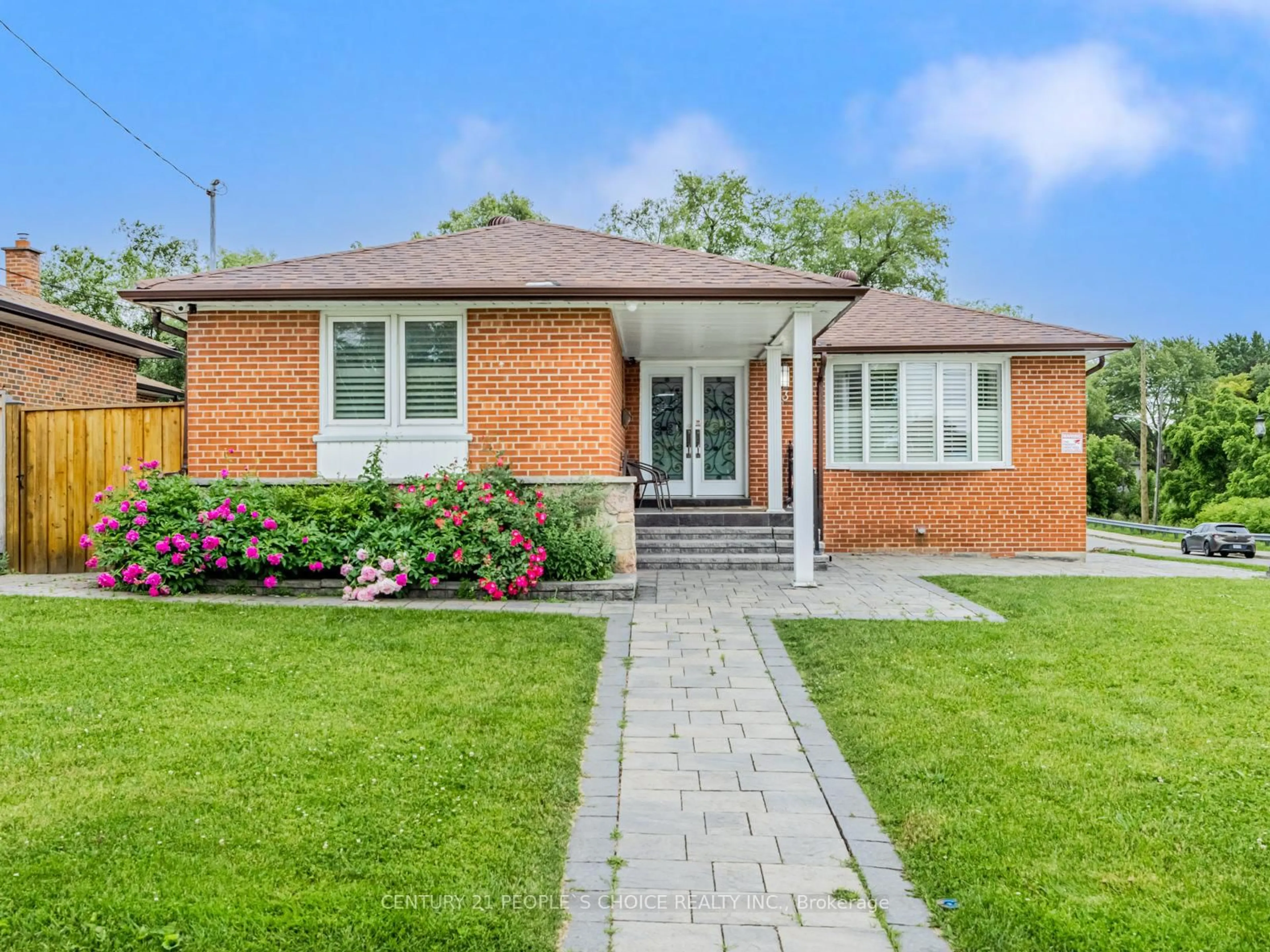 Home with brick exterior material, street for 43 Shendale Dr, Toronto Ontario M9W 2B4