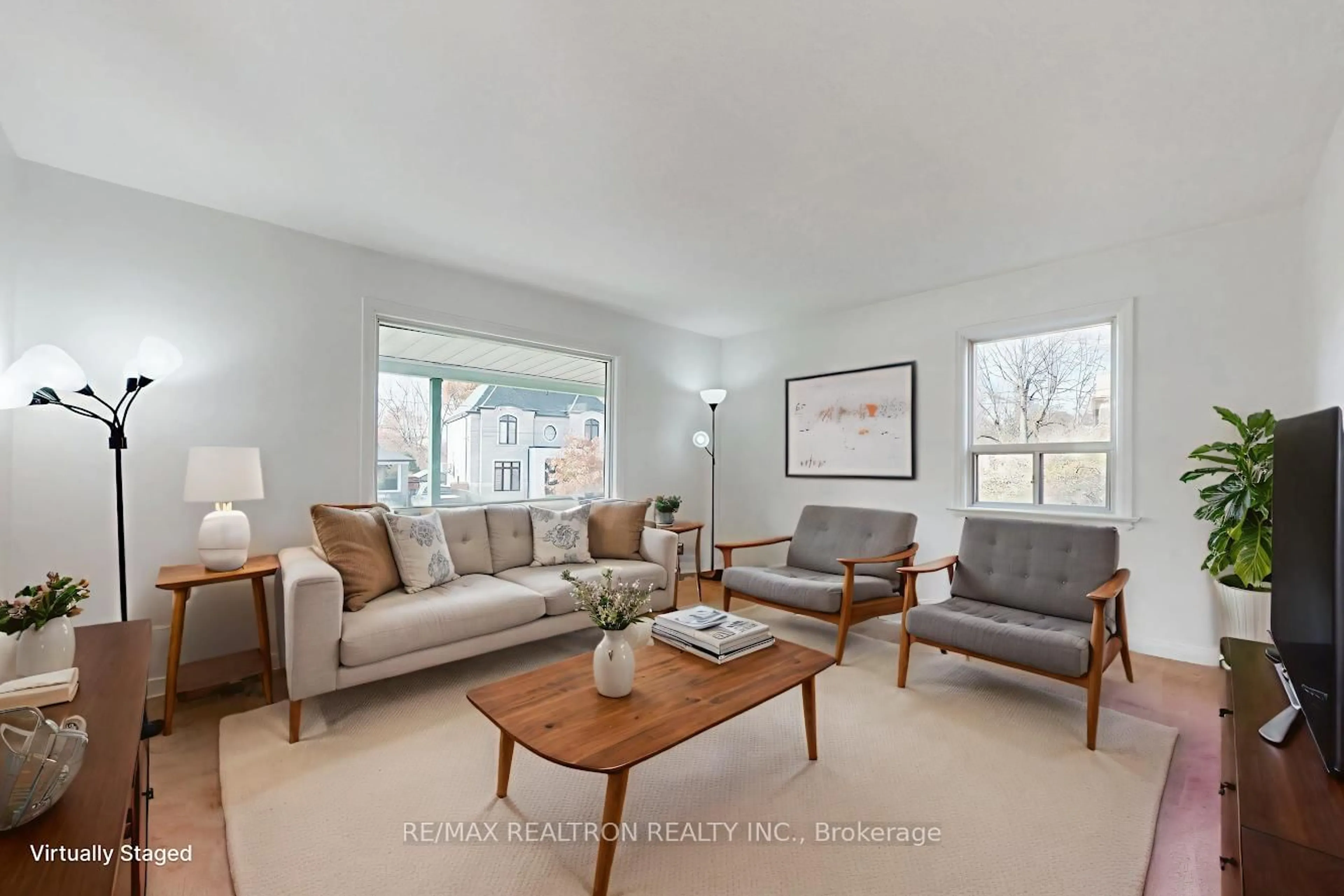 Living room with furniture, unknown for 27 Woolton Cres, Toronto Ontario M6M 4L1