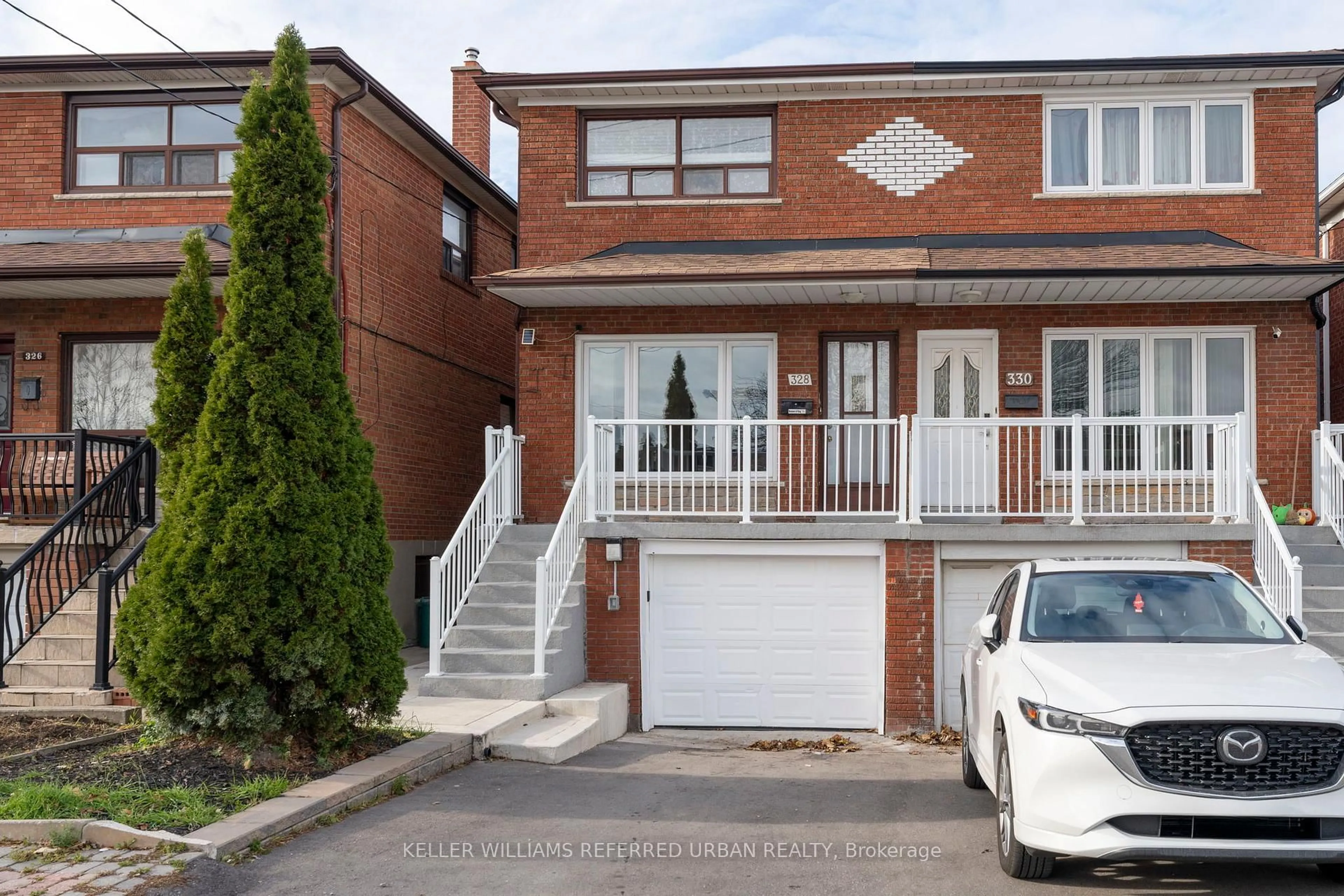 Home with brick exterior material, street for 328 Weston Rd, Toronto Ontario M6N 3P6