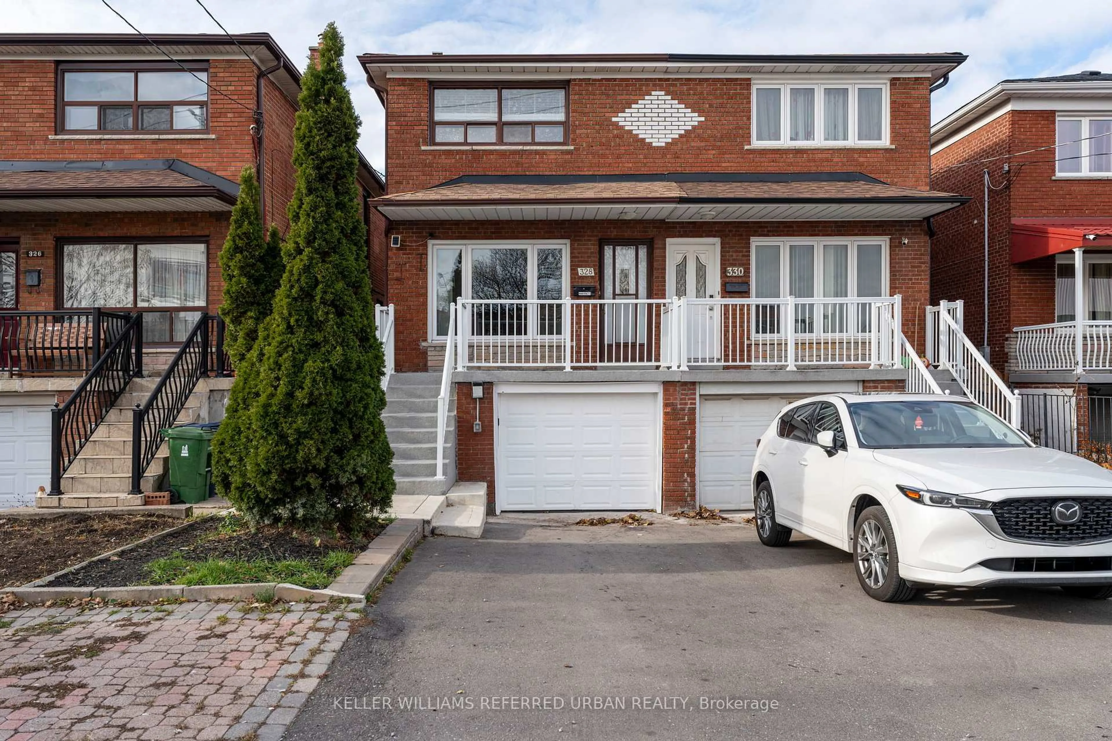 Home with brick exterior material, street for 328 Weston Rd, Toronto Ontario M6N 3P6