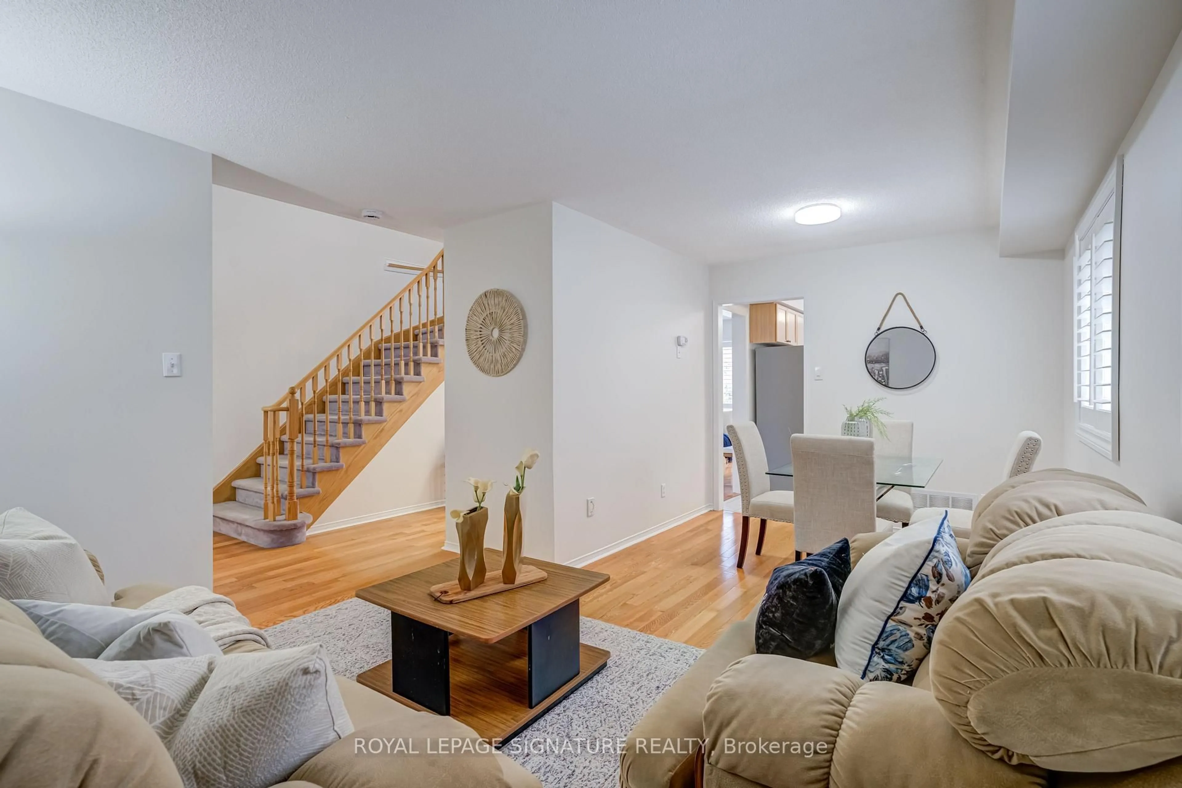 Living room with furniture, unknown for 61 Cedarwood Cres, Brampton Ontario L6X 4J9