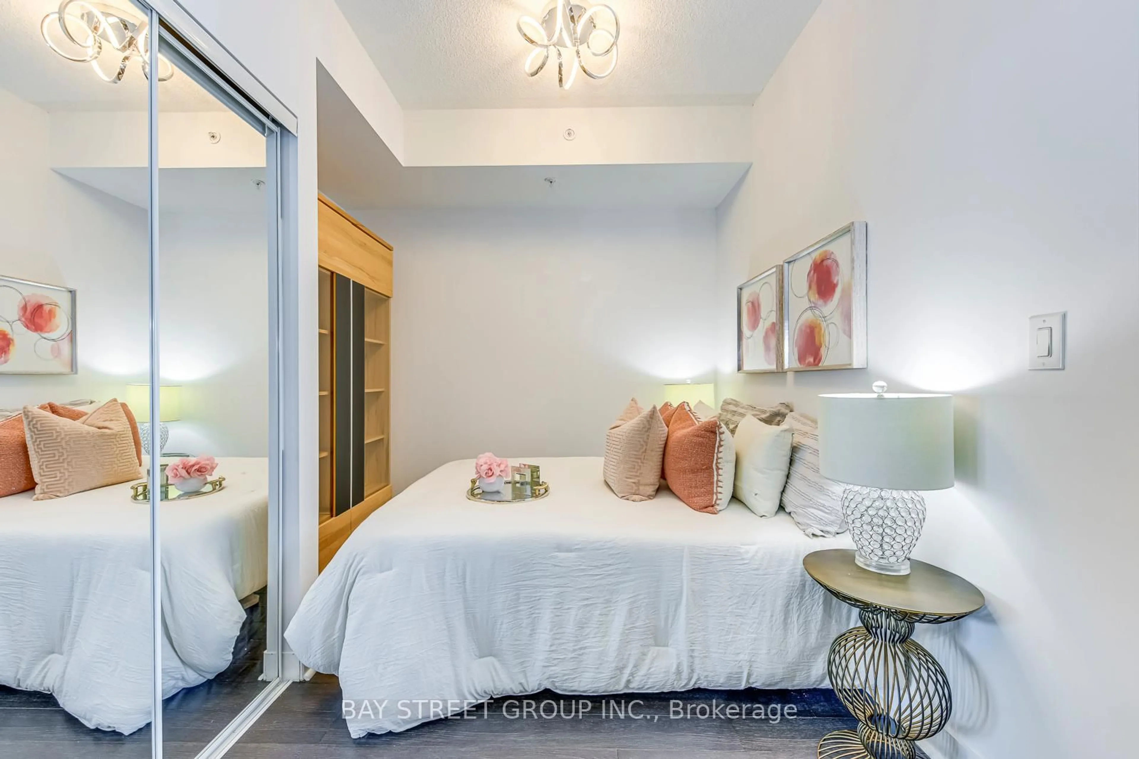 Bedroom with bed, unknown for 3985 Grand Park Dr #609, Mississauga Ontario L5B 0H8