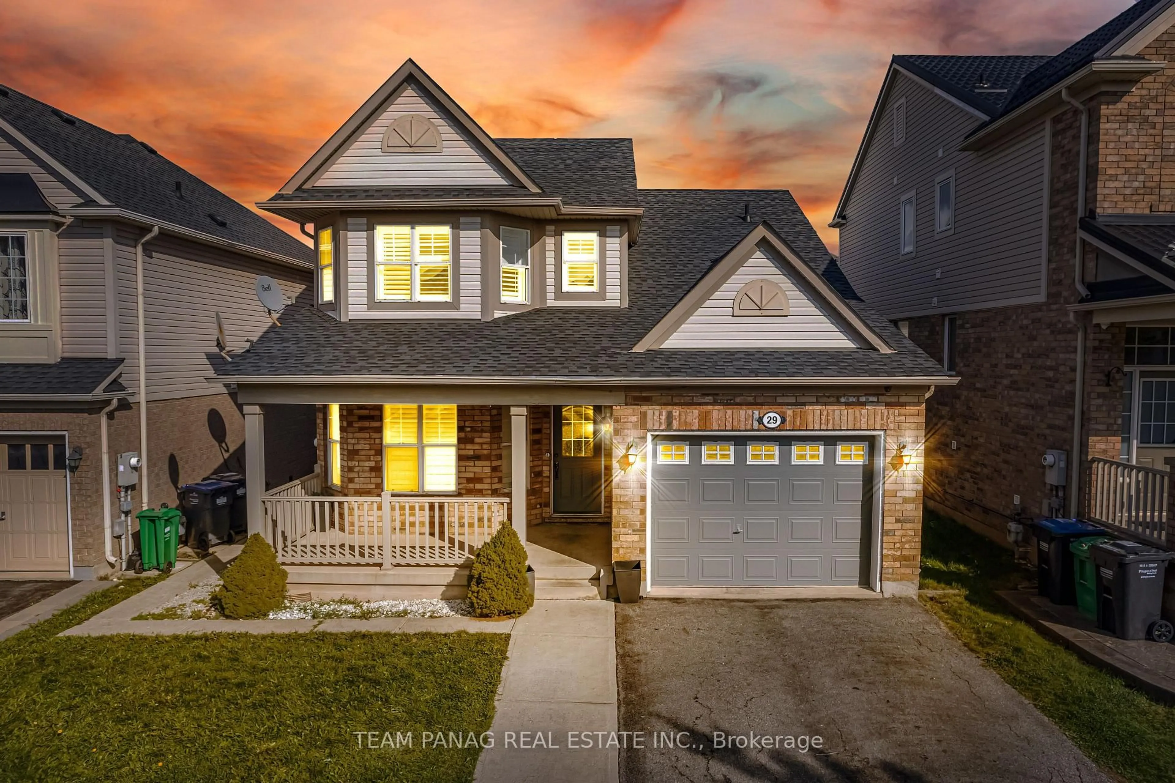 Home with brick exterior material, street for 29 Dalia St, Brampton Ontario L6X 0L2