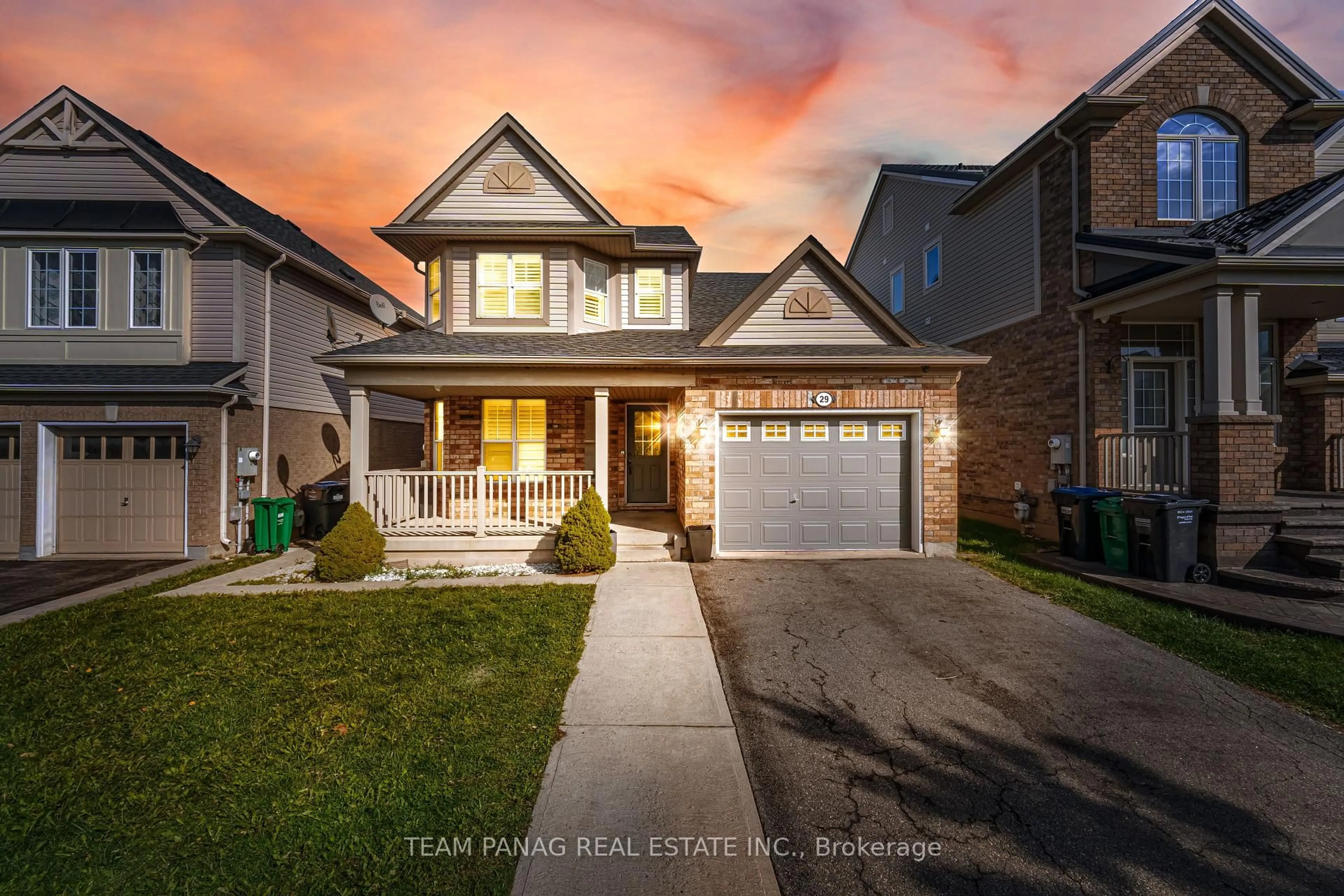 Home with brick exterior material, street for 29 Dalia St, Brampton Ontario L6X 0L2