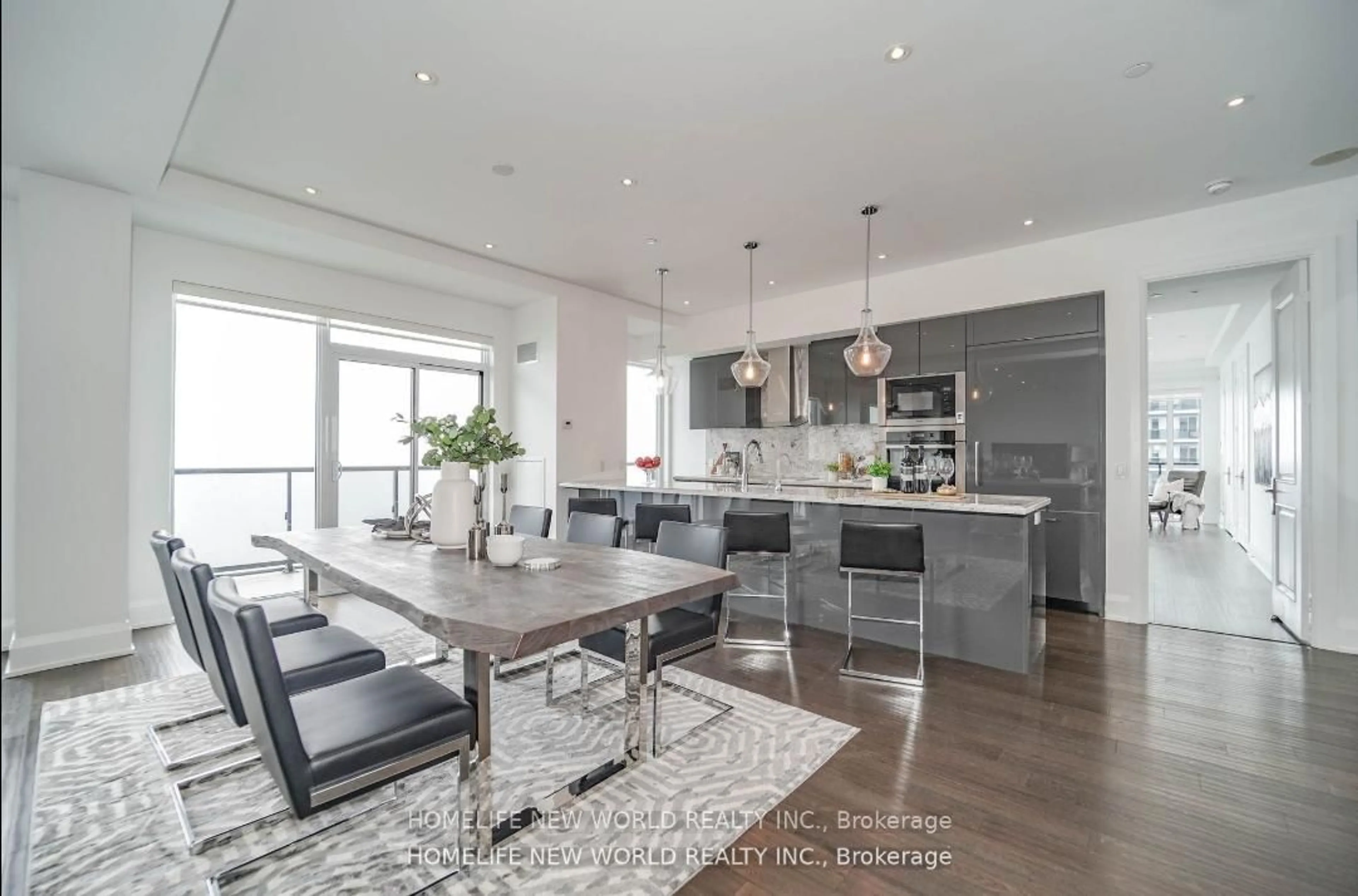 Open concept kitchen, unknown for 56 Annie Craig Dr #Lph01, Toronto Ontario M8V 0C5
