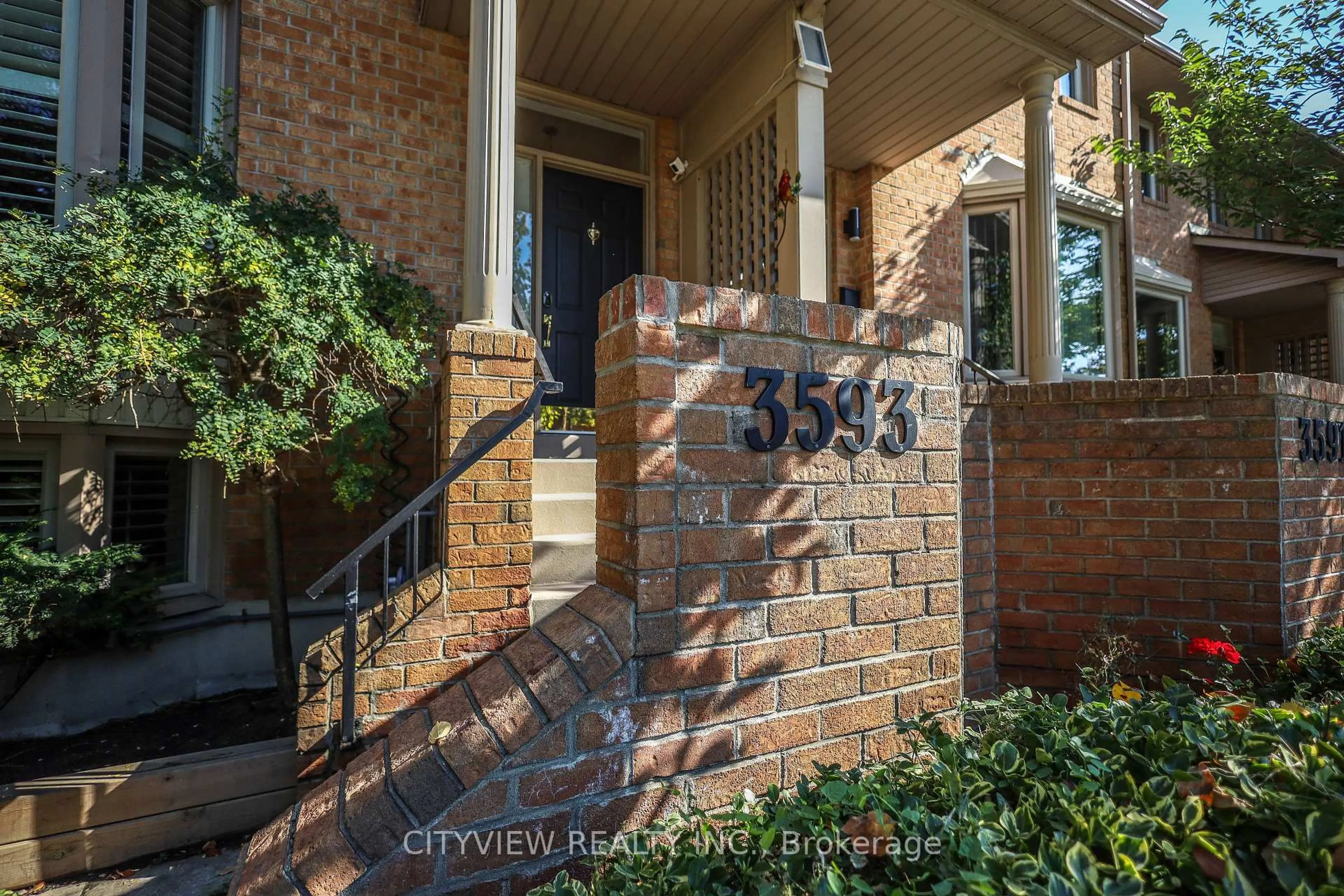 Home with brick exterior material, street for 3593 Kariya Dr, Mississauga Ontario L5B 3J2