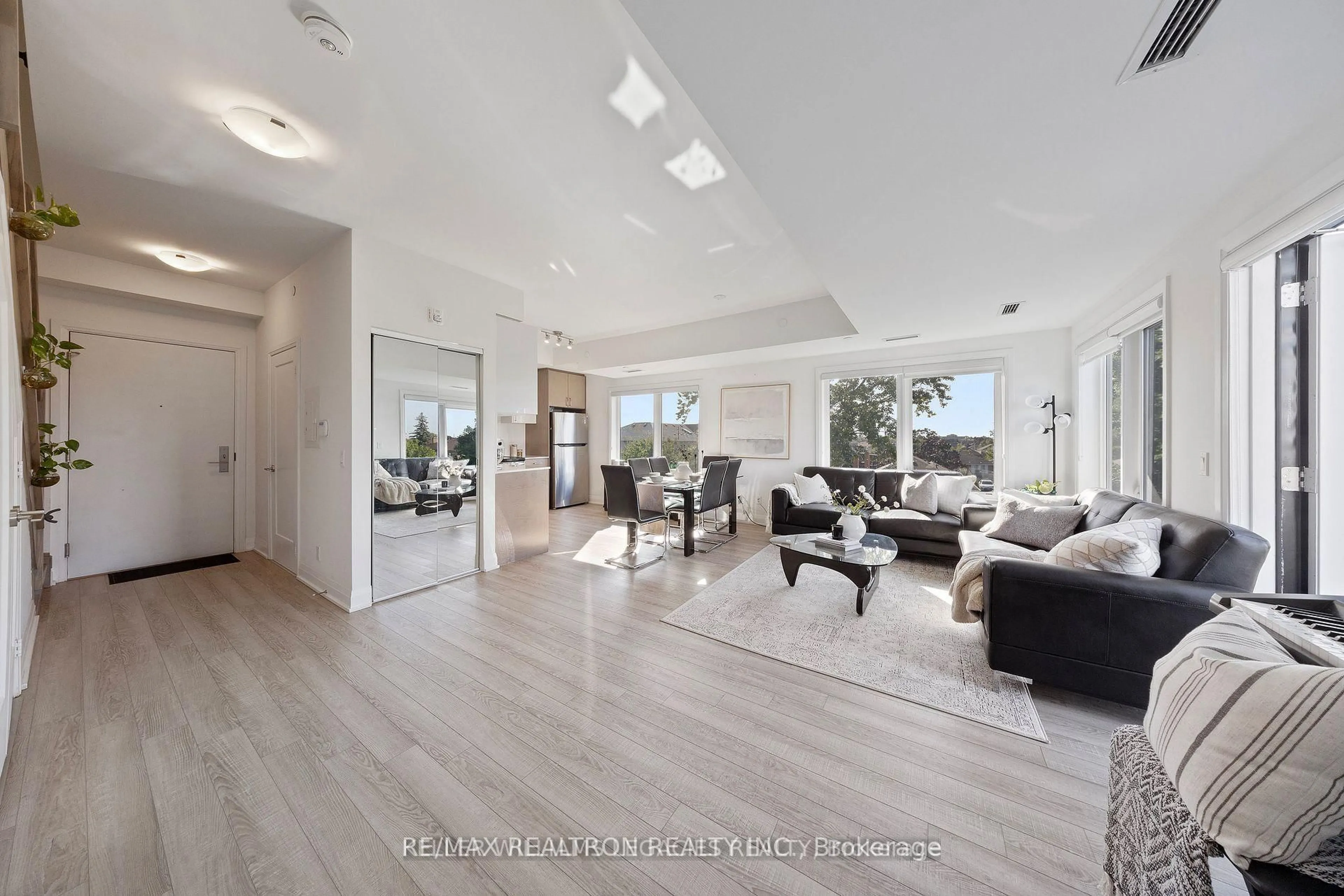 Living room with furniture, unknown for 155 Downsview Park Blvd #206, Toronto Ontario M3K 0E3