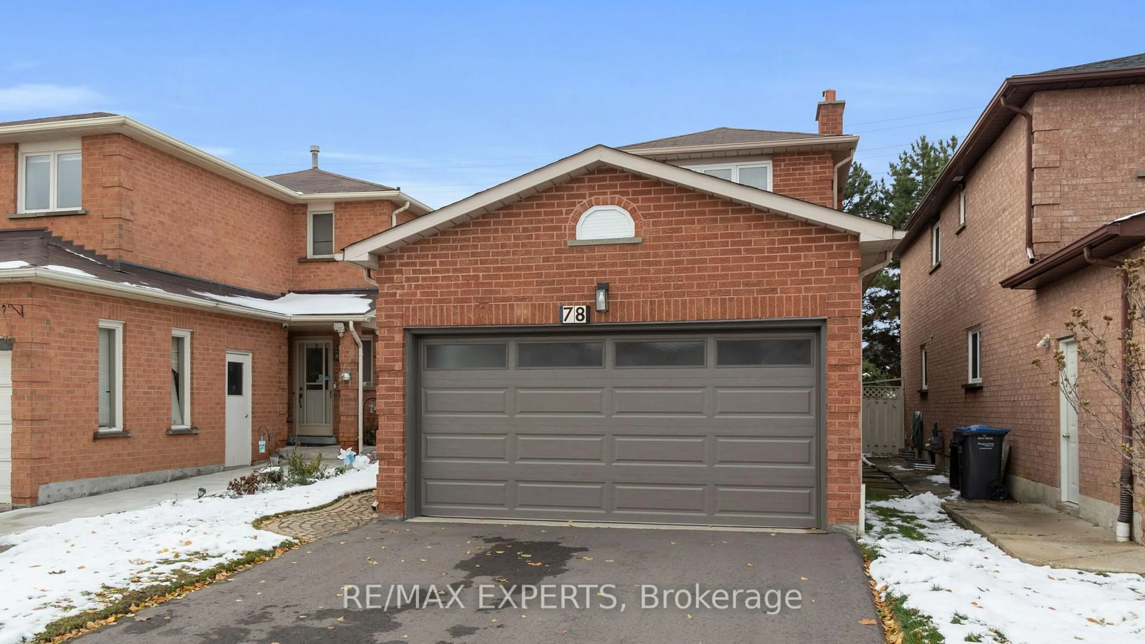 Home with brick exterior material, street for 78 Candy Cres, Brampton Ontario L6X 3Z9