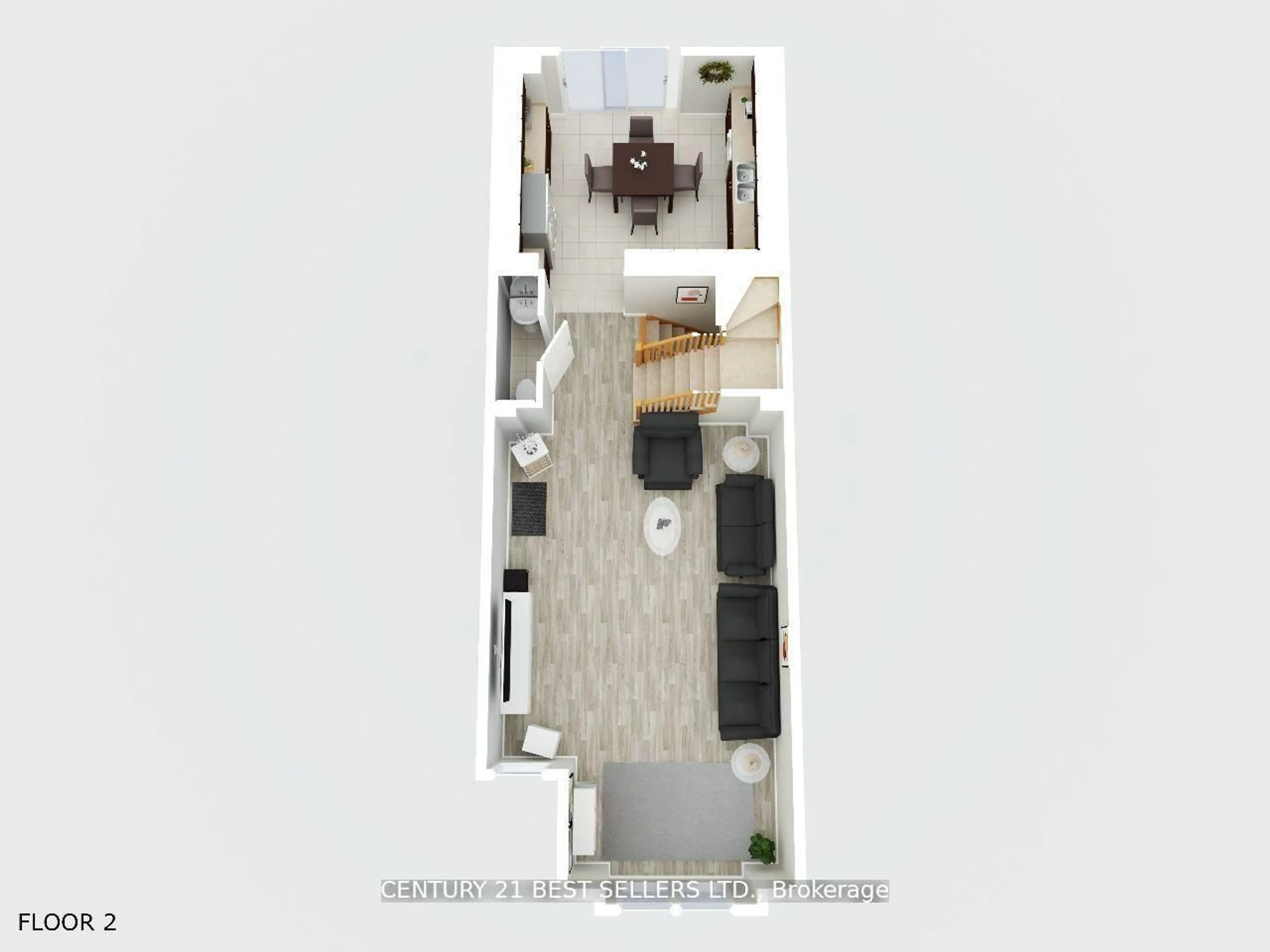 Floor plan for 6625 Falconer Dr #52, Mississauga Ontario L5N 0C7