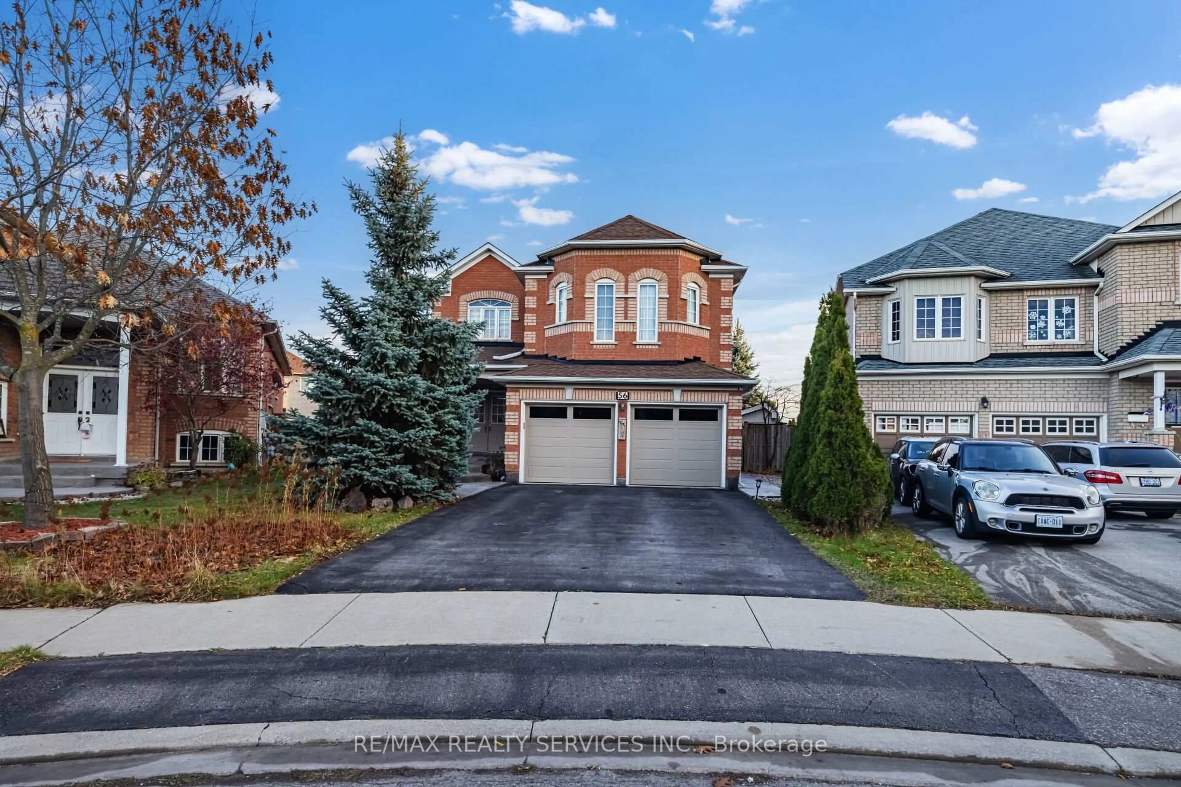 Home with brick exterior material, street for 56 Pappain Cres, Brampton Ontario L7A 3J6