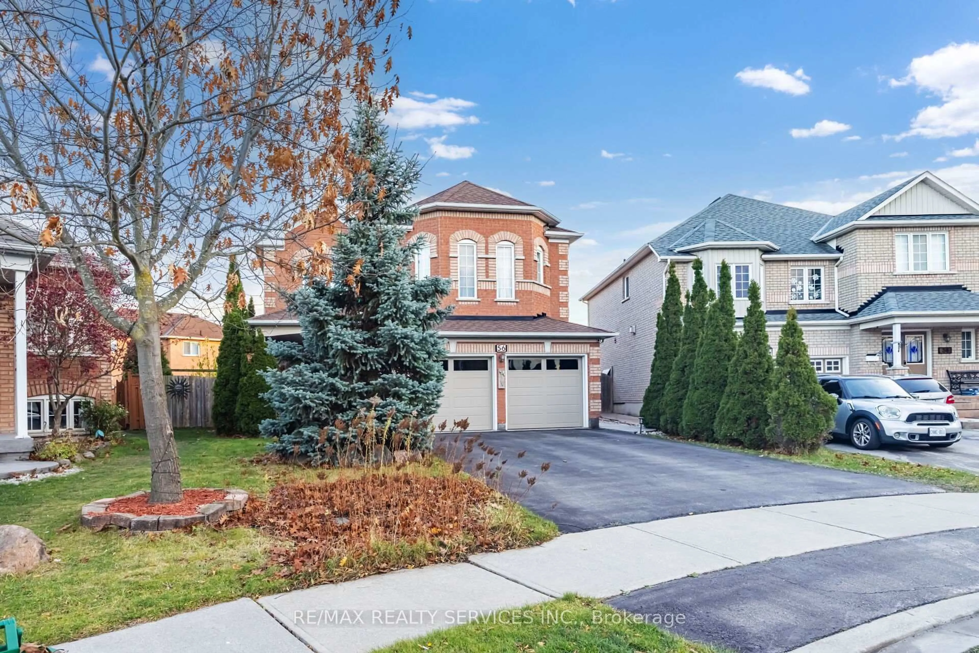 Home with brick exterior material, street for 56 Pappain Cres, Brampton Ontario L7A 3J6