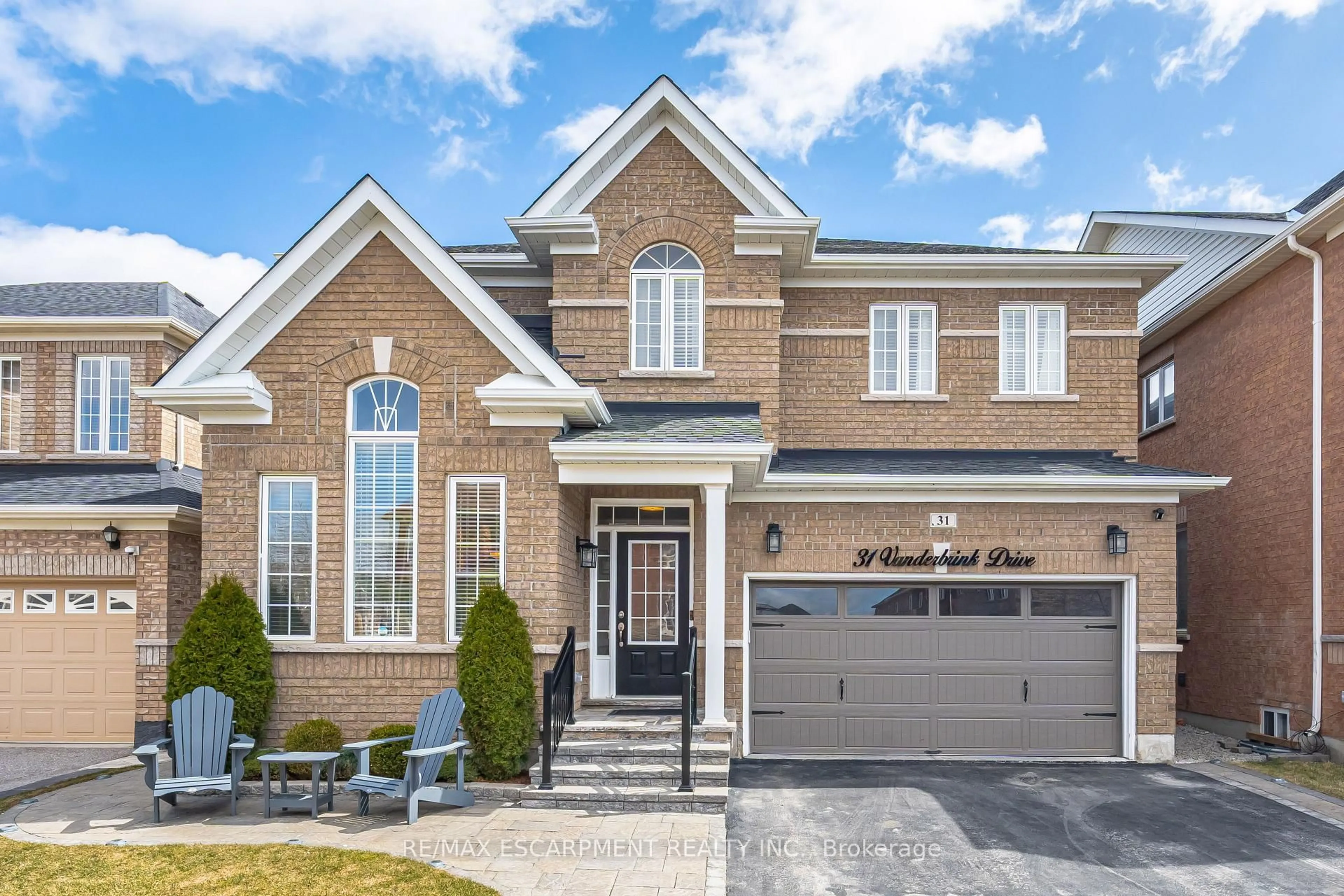 Home with brick exterior material, street for 31 Vanderbrink Dr, Brampton Ontario L6R 0E6