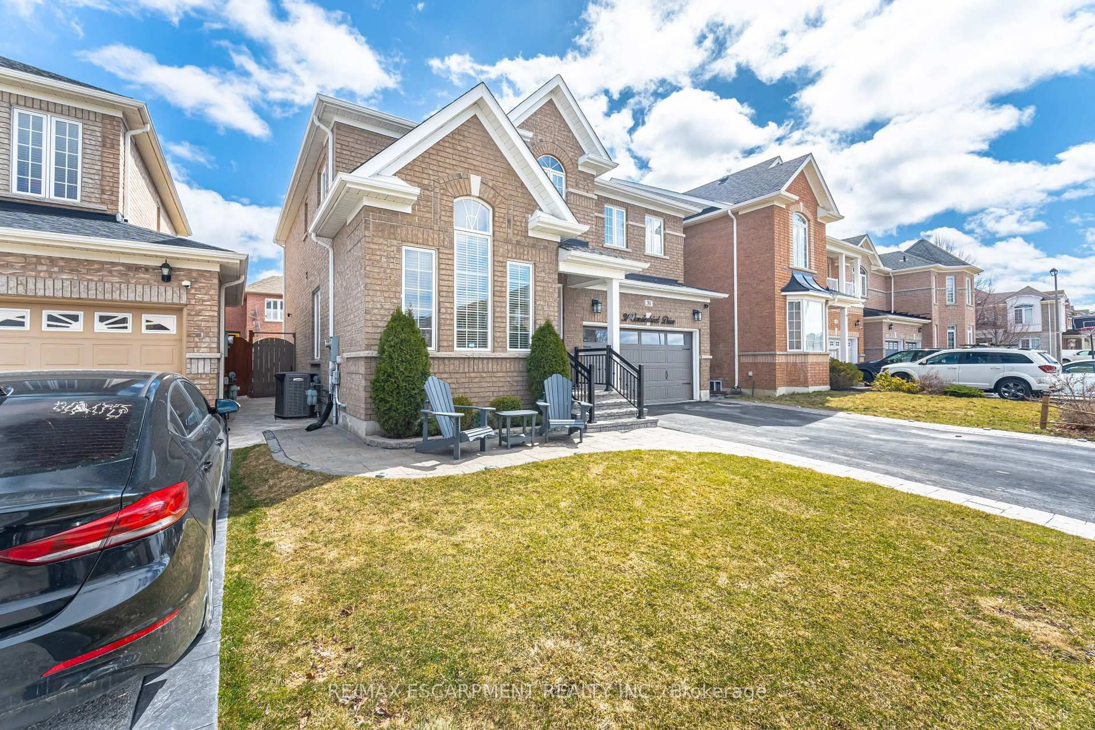 Home with brick exterior material, street for 31 Vanderbrink Dr, Brampton Ontario L6R 0E6