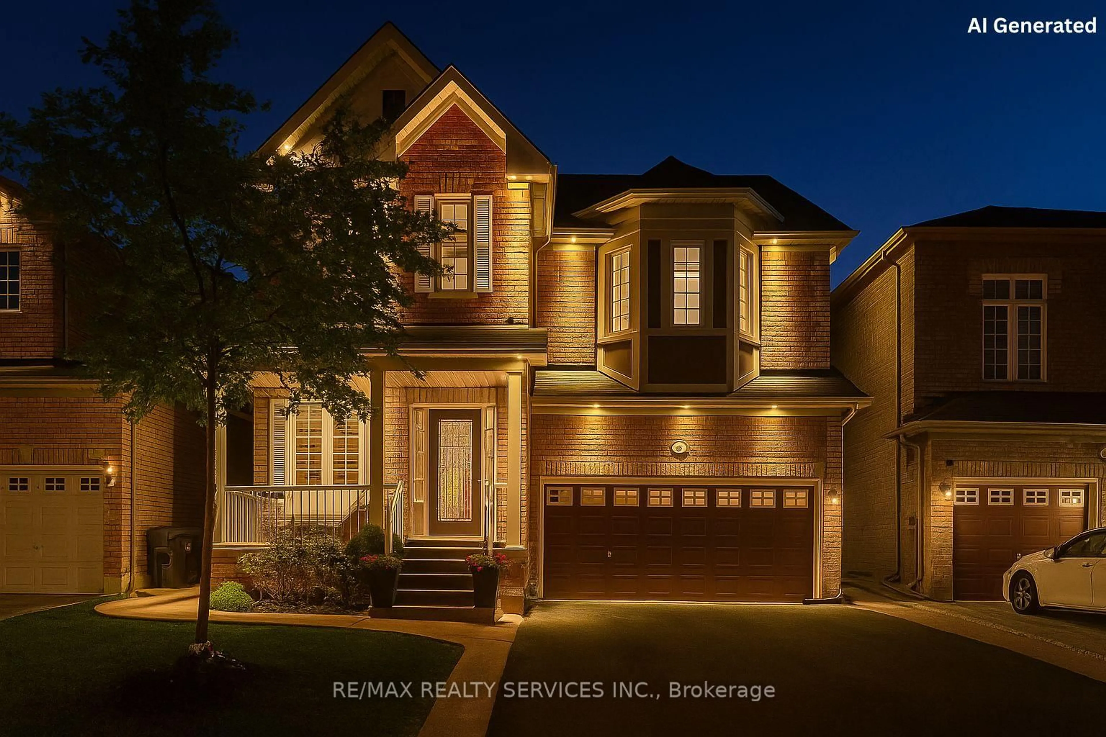 Home with brick exterior material, street for 6 Foxhollow Rd, Brampton Ontario L7A 1M3