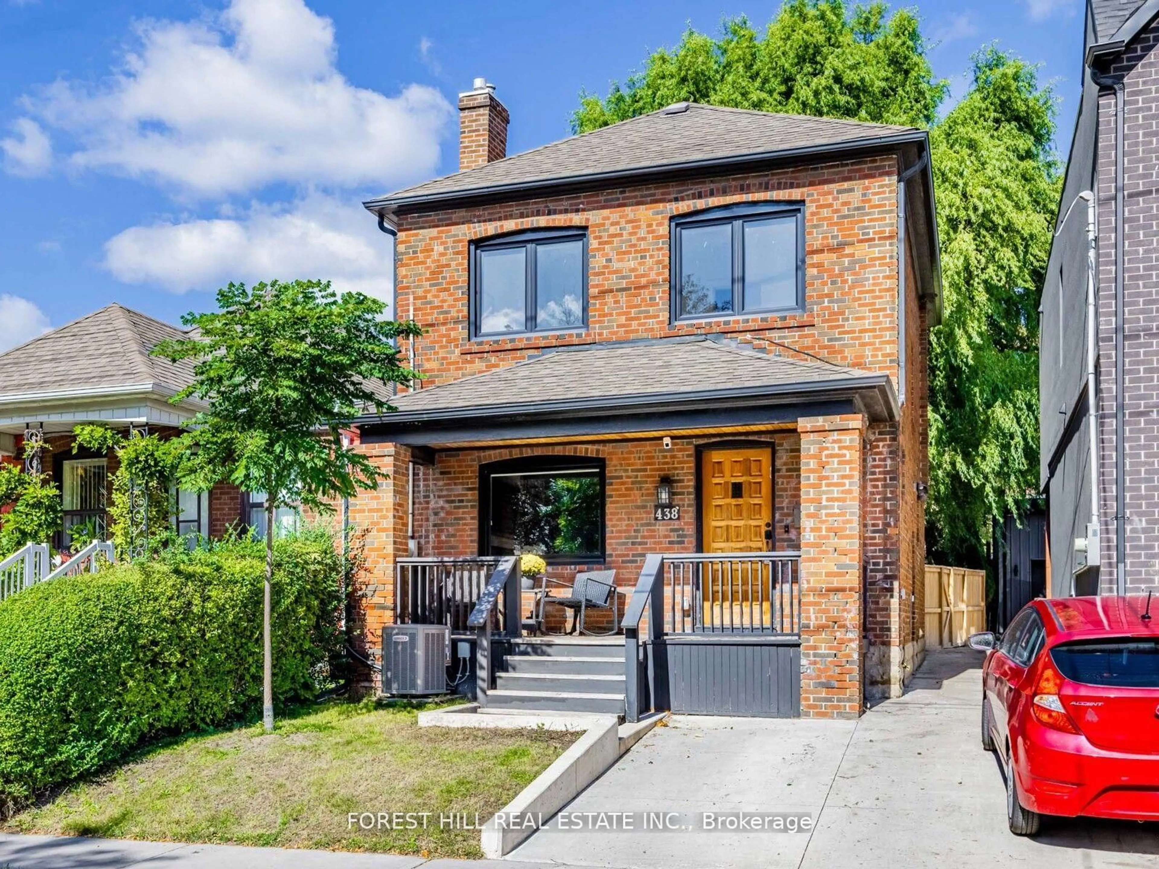 Home with brick exterior material, street for 438 Whitmore Ave, Toronto Ontario M6E 2N7