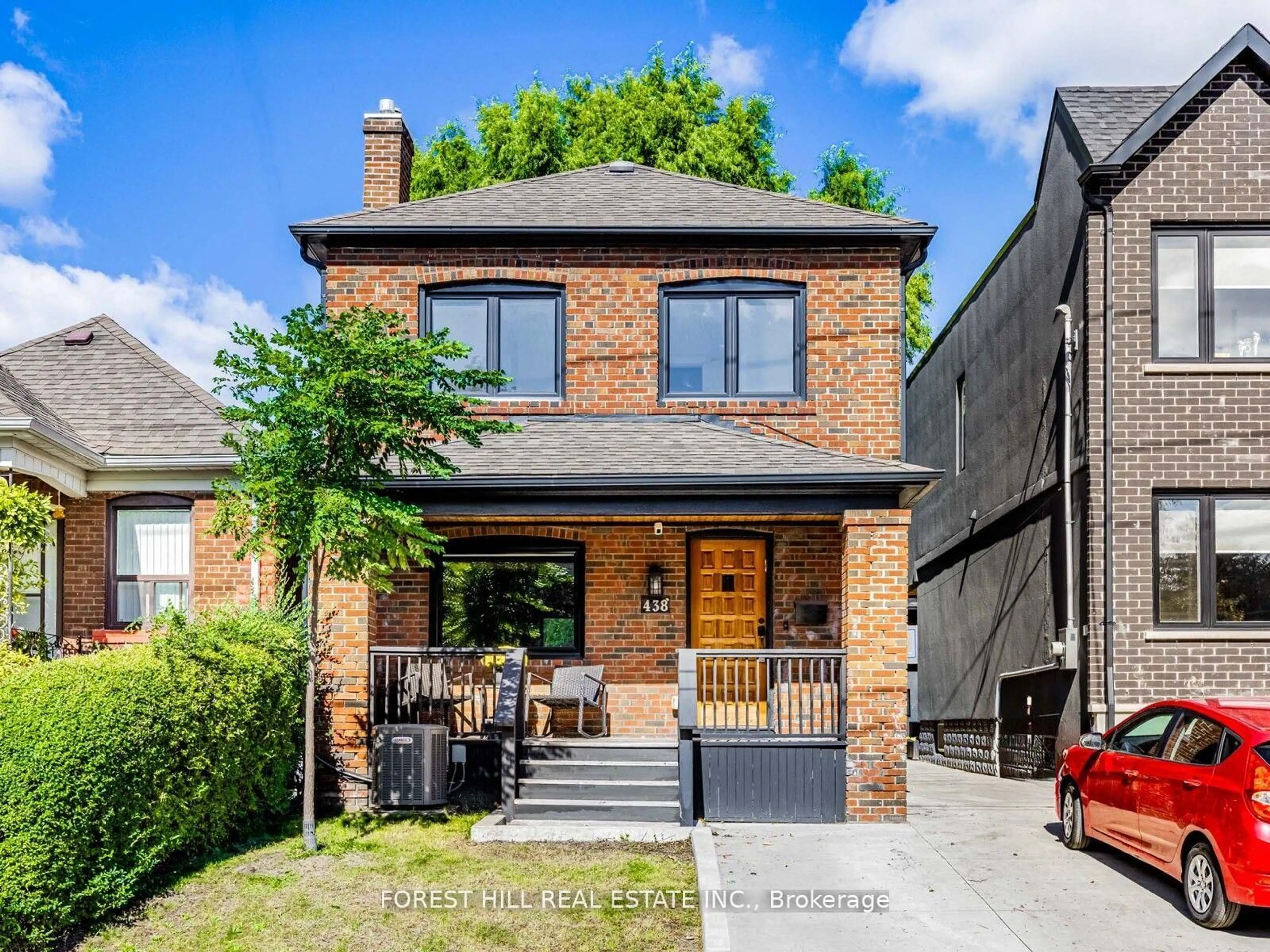 Home with brick exterior material, street for 438 Whitmore Ave, Toronto Ontario M6E 2N7
