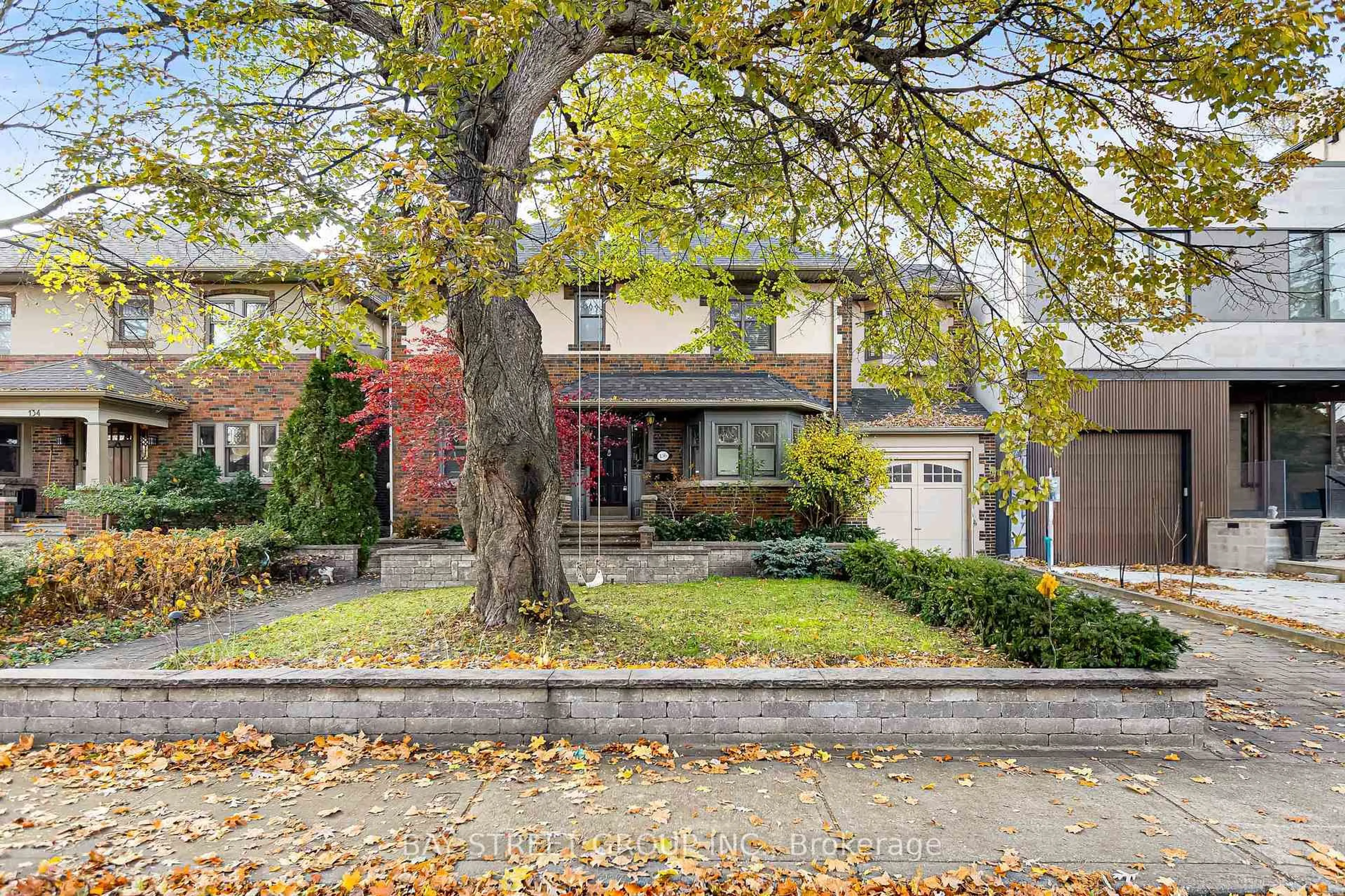 Home with brick exterior material, street for 136 Humbercrest Blvd, Toronto Ontario M6S 4L3