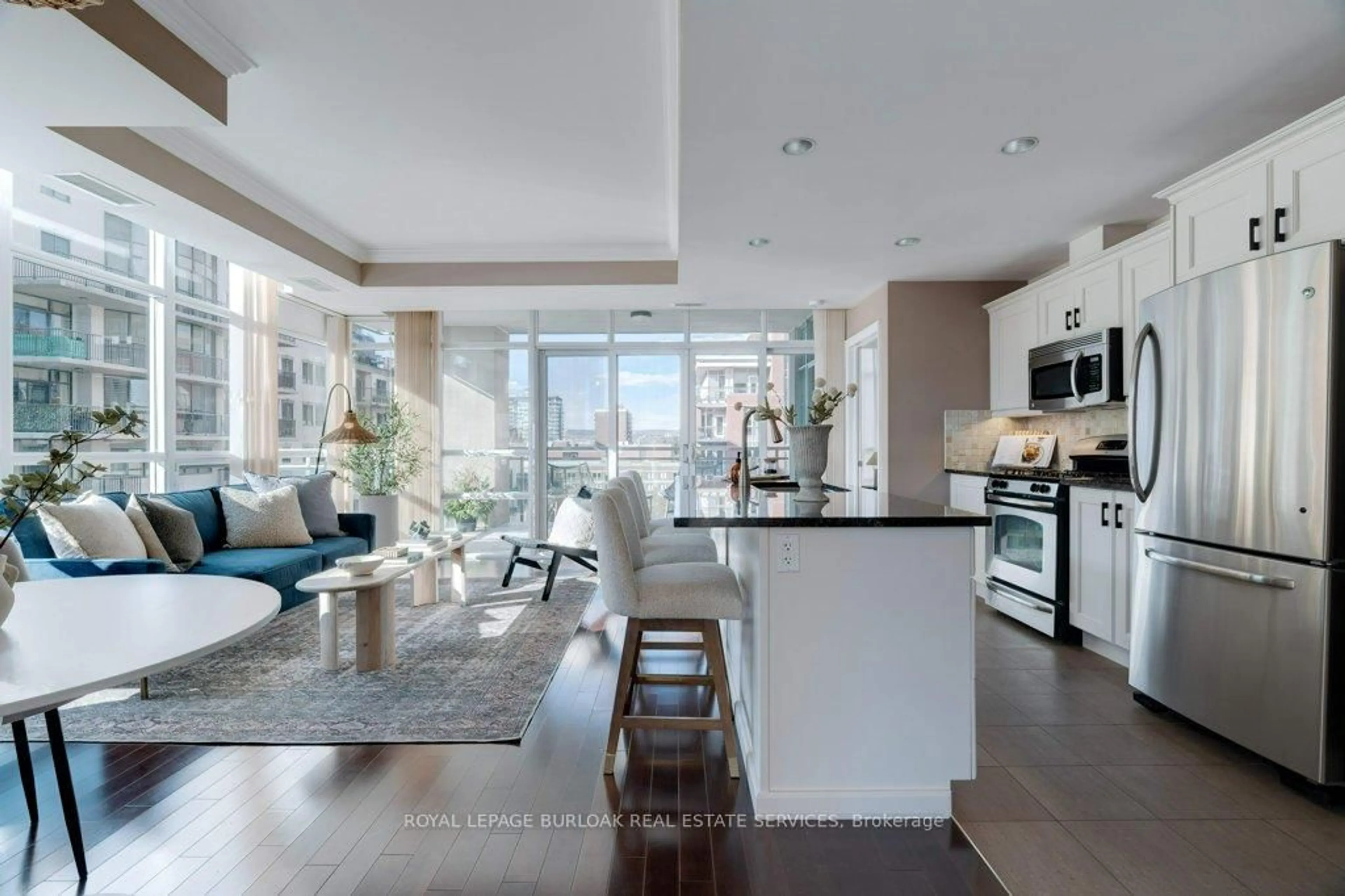Open concept kitchen, unknown for 360 Pearl St #804, Burlington Ontario L7R 1E1