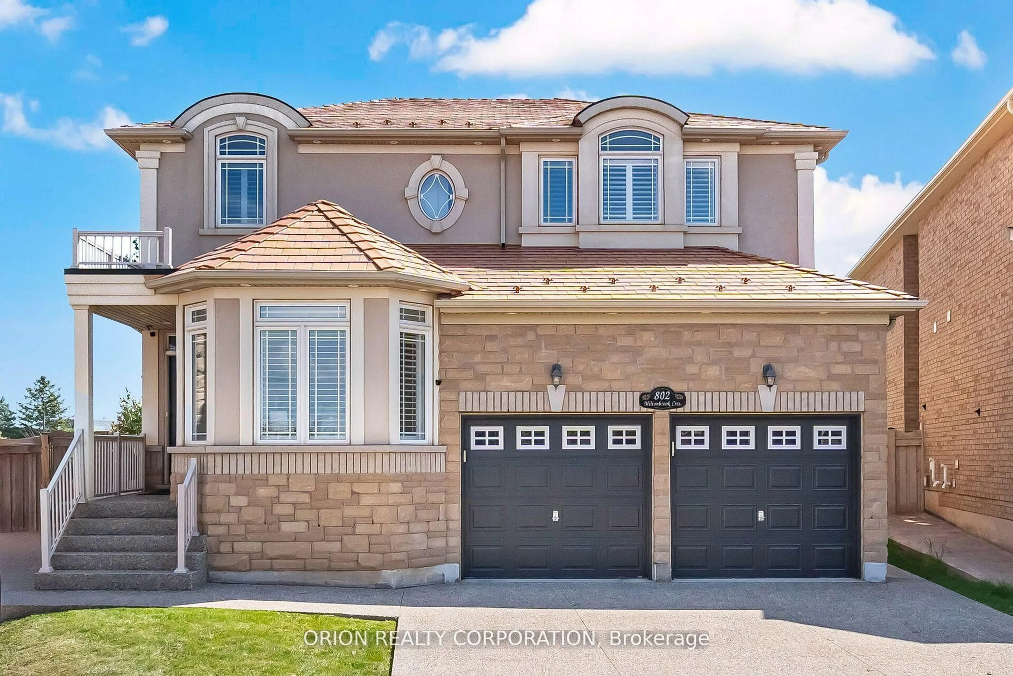 Home with brick exterior material, street for 802 Miltonbrook Cres, Milton Ontario L9T 8N3