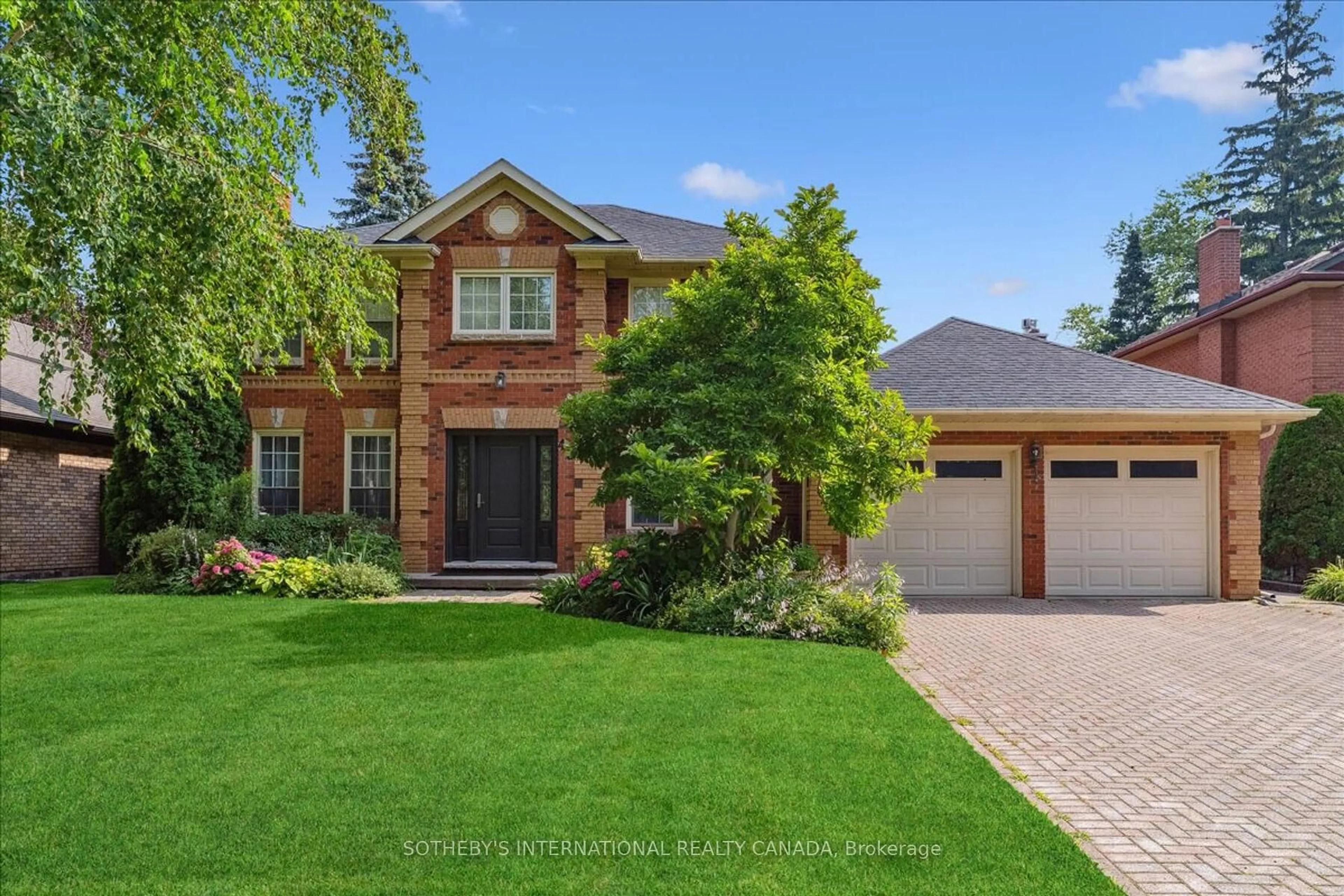 Home with brick exterior material, street for 43 Shore Gardens, Oakville Ontario L6L 5Z2
