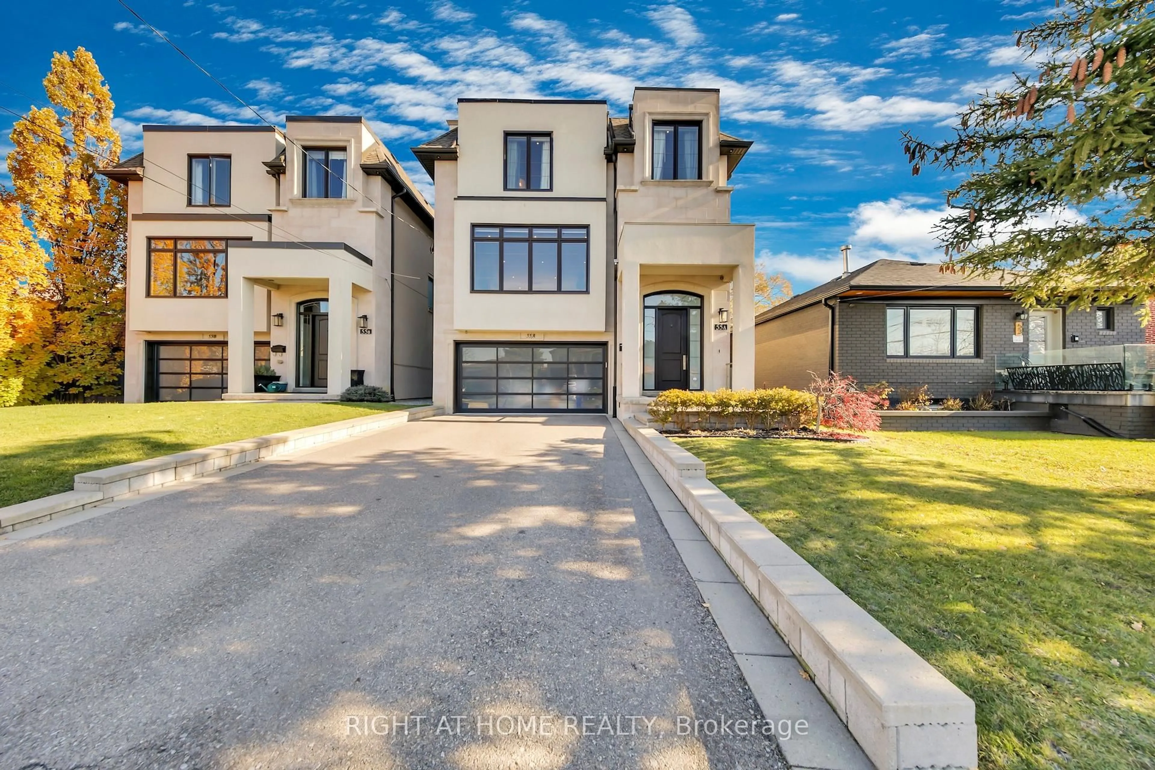 Home with brick exterior material, street for 55A Jay St, Toronto Ontario M6L 2L9