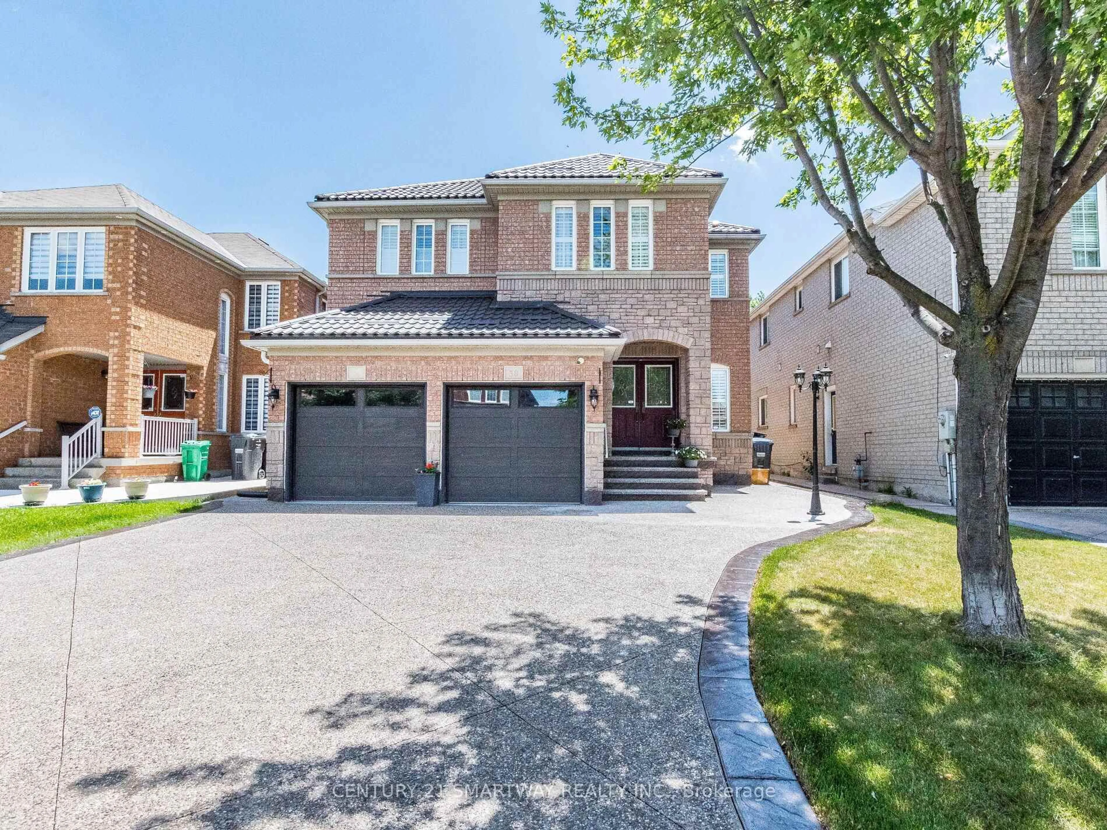Home with brick exterior material, street for 38 Bottlebrush Dr, Brampton Ontario L6R 2Z5