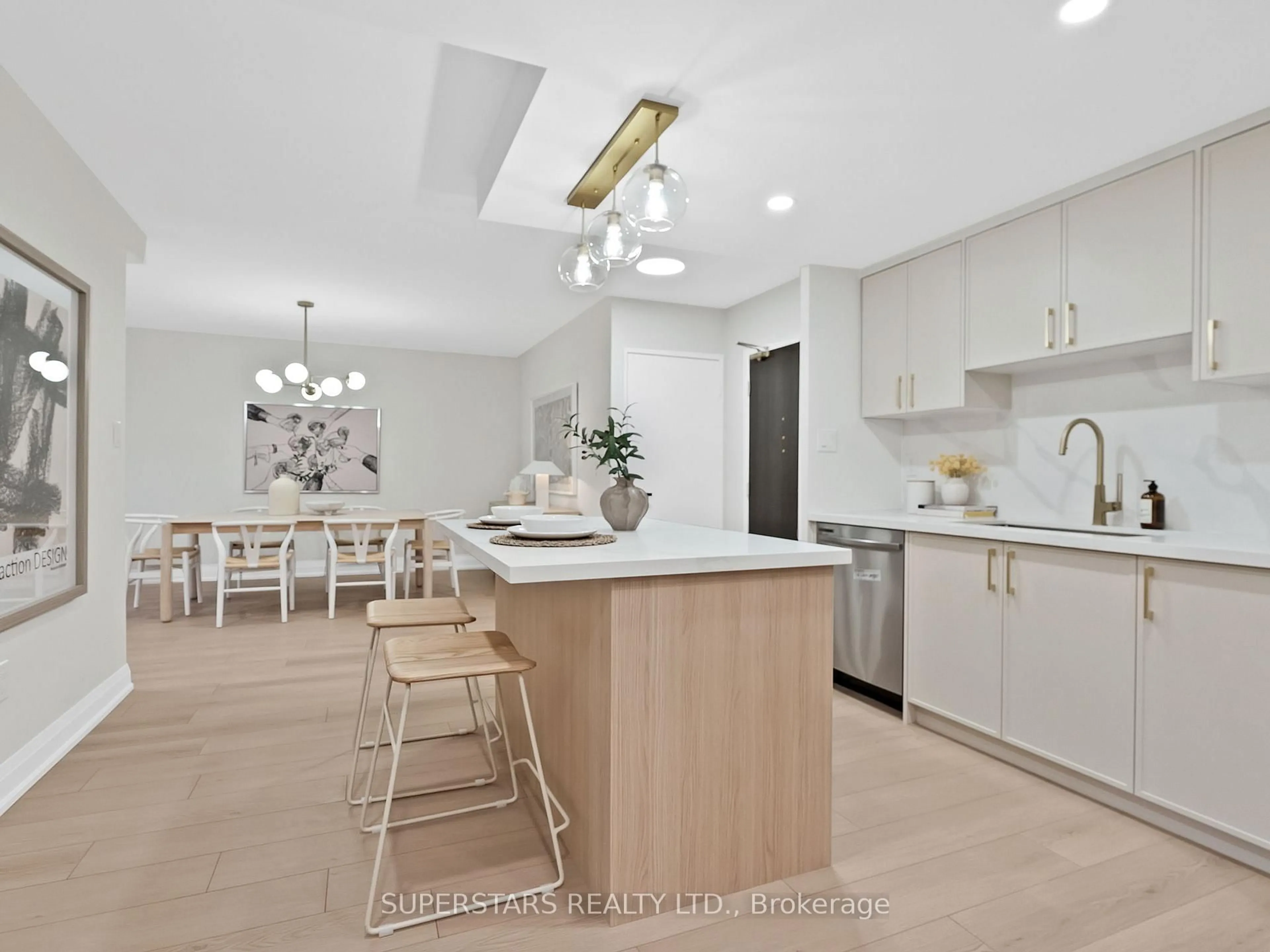 Open concept kitchen, unknown for 820 Burnhamthorpe Rd #704, Toronto Ontario M9C 4W2