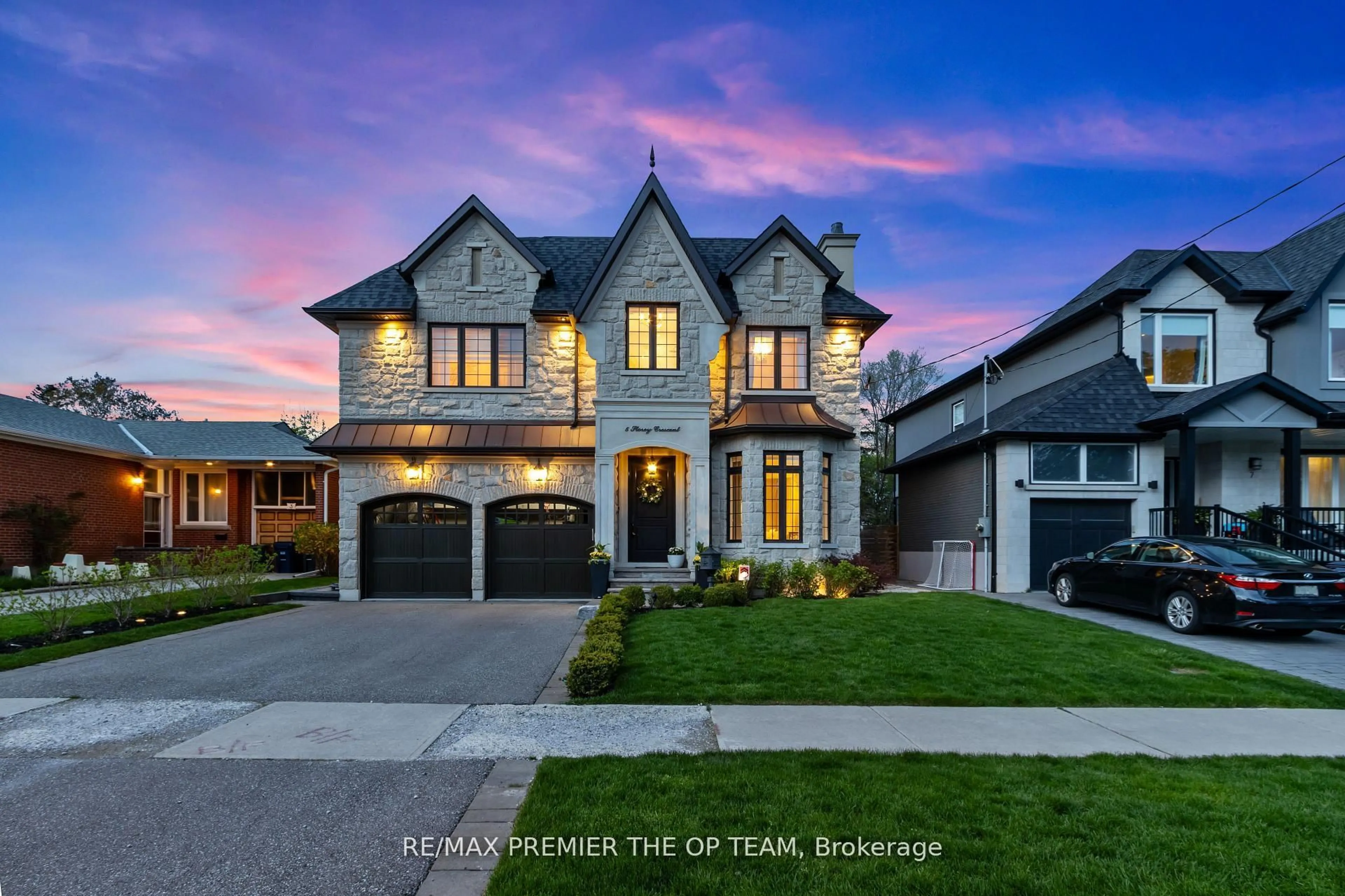 Home with brick exterior material, street for 5 Storey Cres, Toronto Ontario M9B 3C7