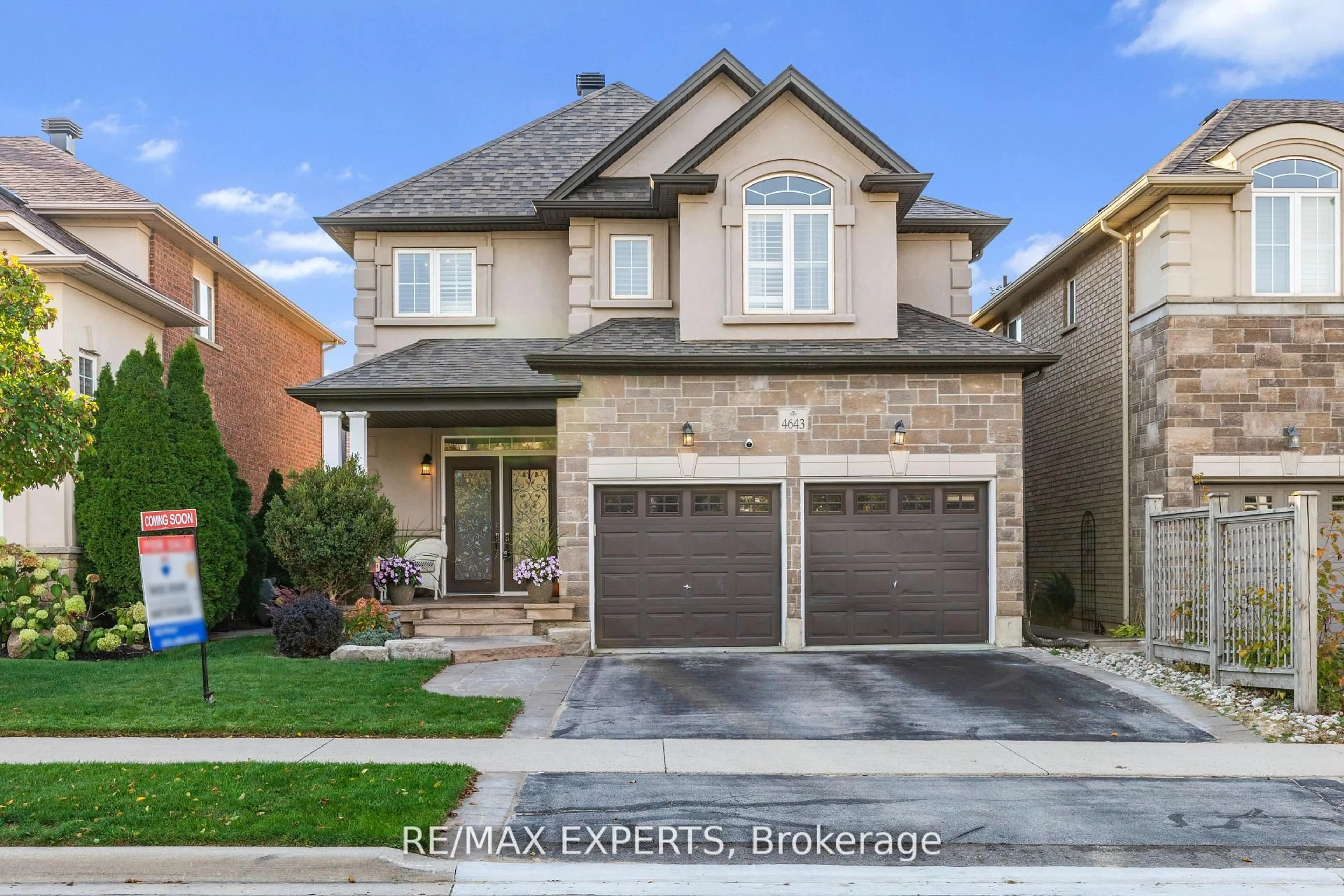 Home with brick exterior material, street for 4643 Harbottle Rd, Burlington Ontario L7M 0E2