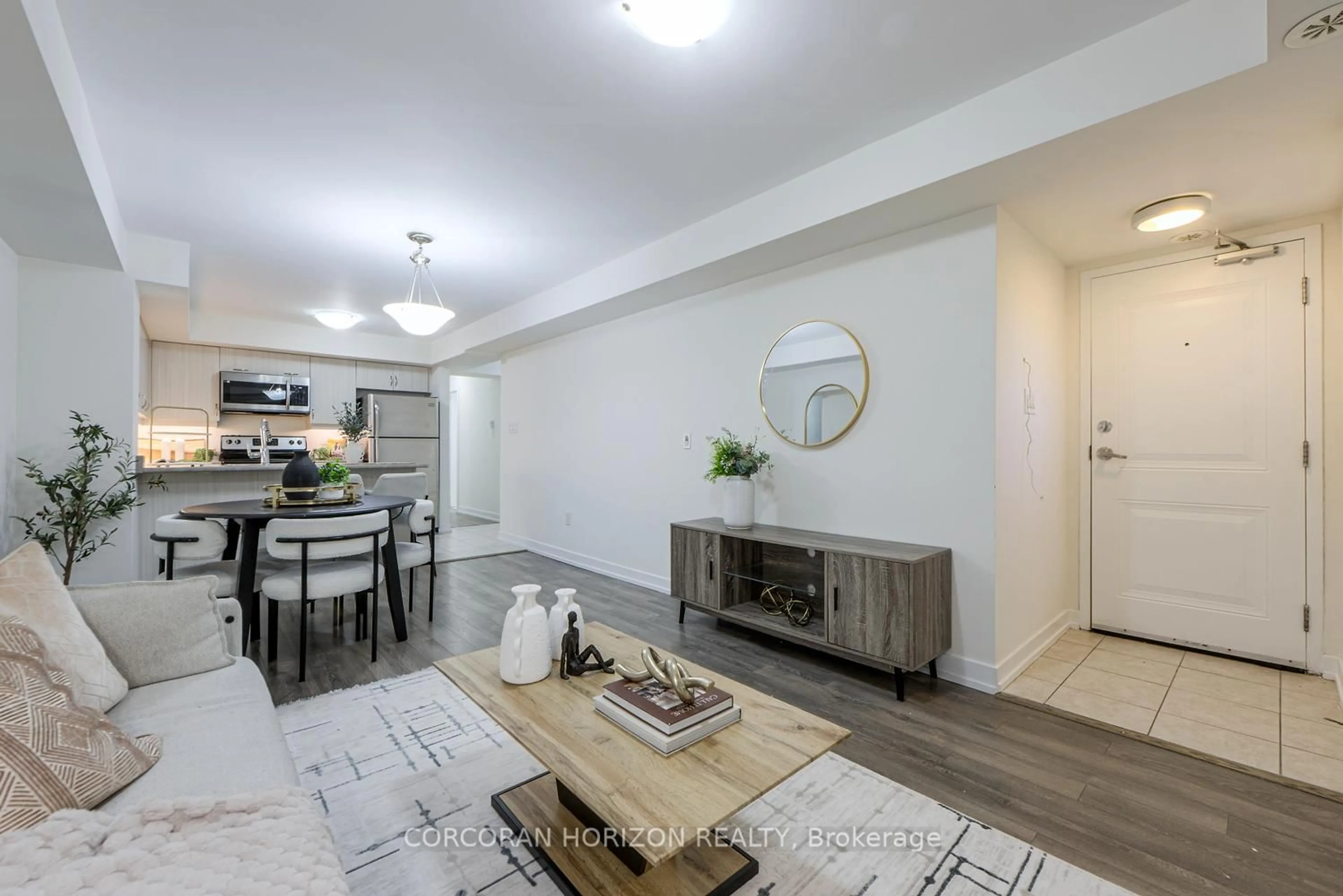 Living room with furniture, unknown for 2315 Sheppard Ave #70, Toronto Ontario M9M 3A4