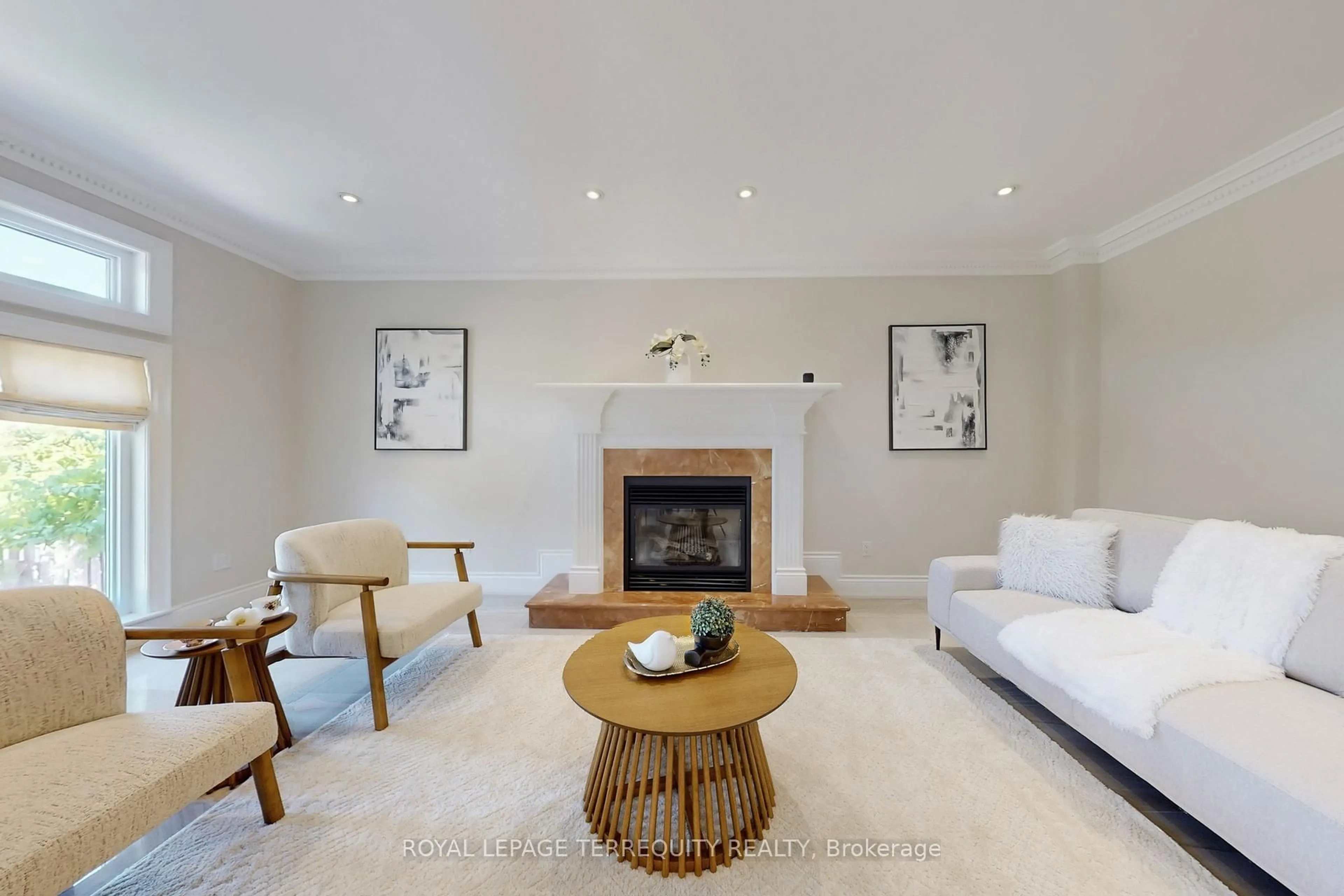 Living room with furniture, unknown for 12 Highland Hill, Toronto Ontario M6A 2P8