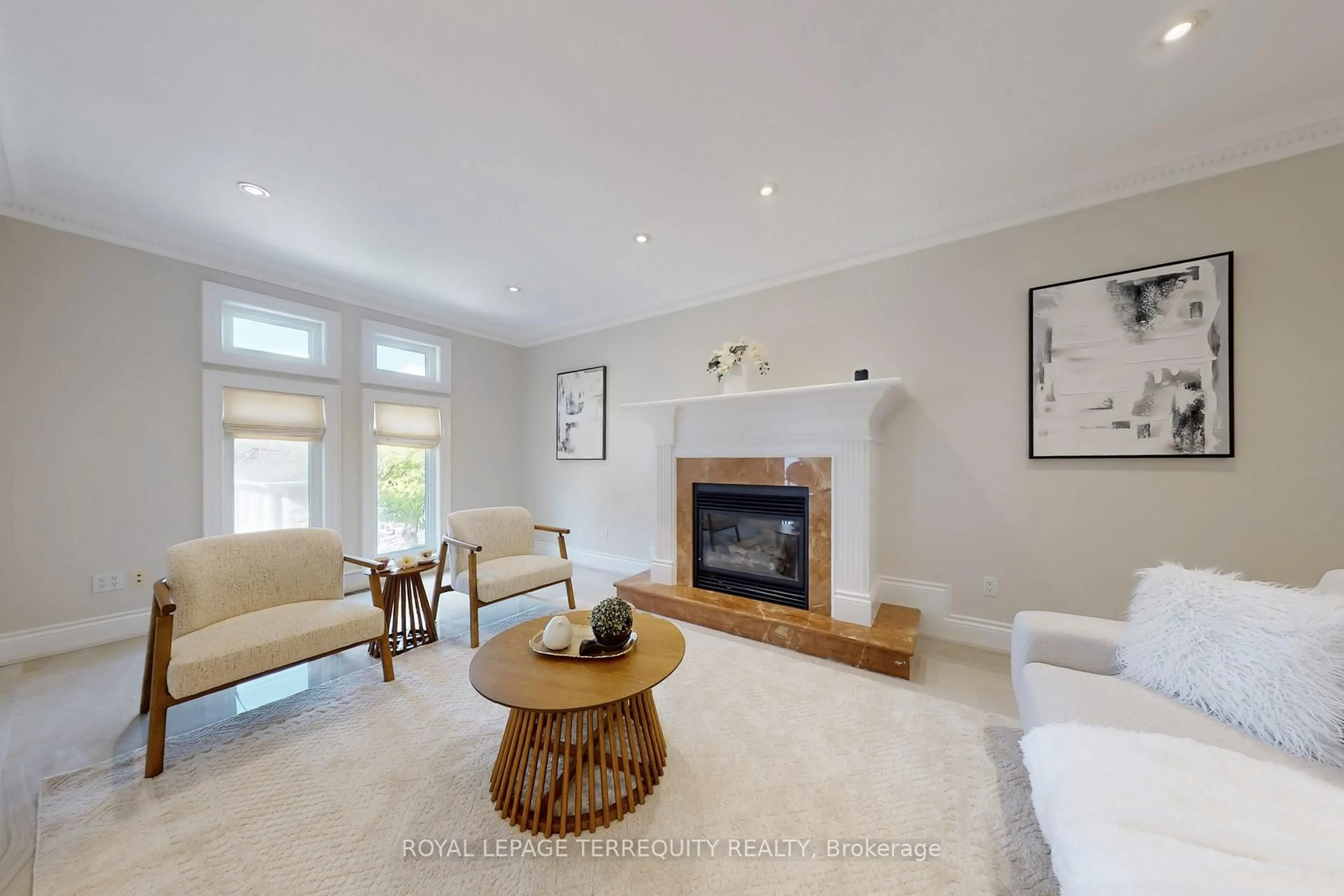 Living room with furniture, unknown for 12 Highland Hill, Toronto Ontario M6A 2P8