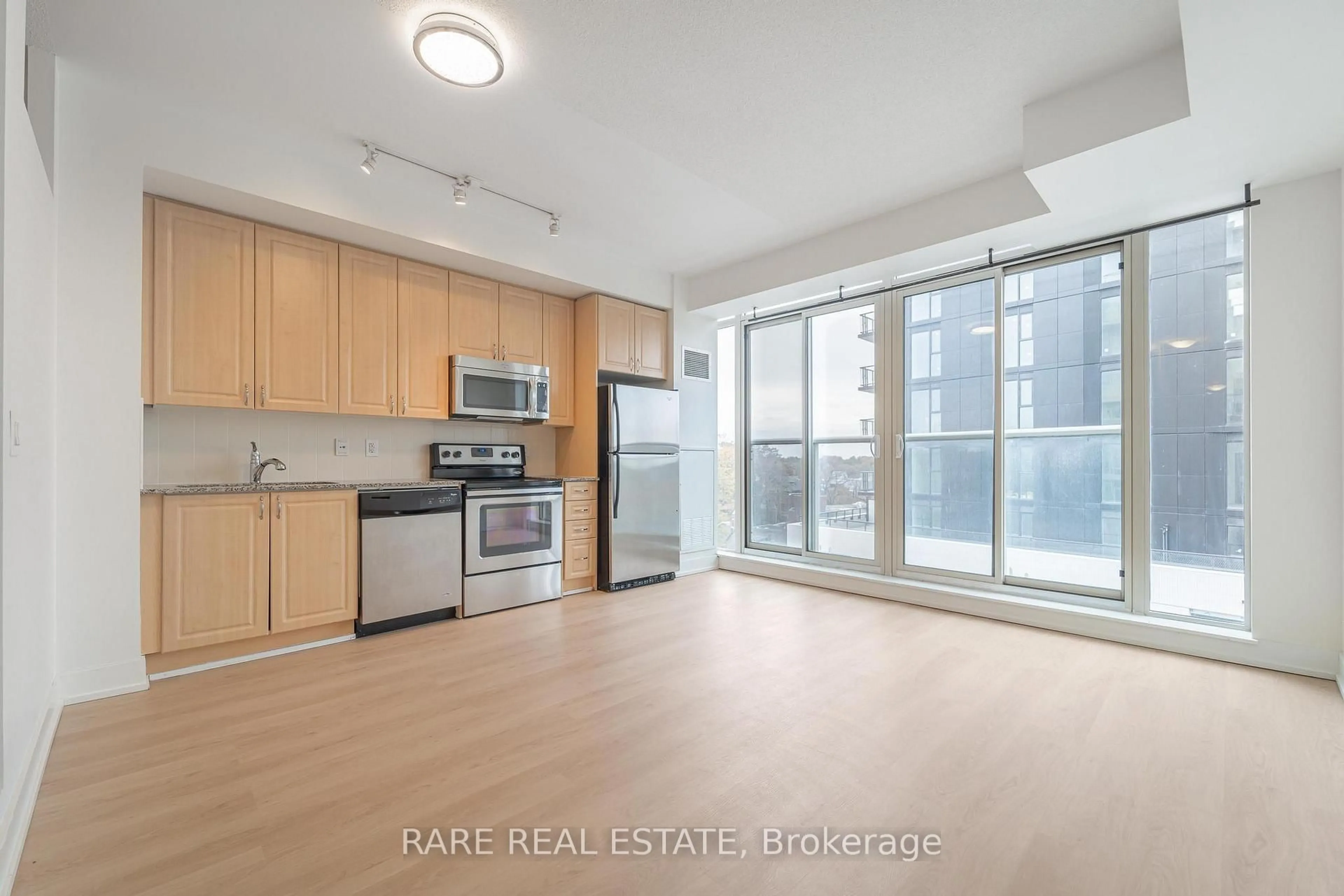 Open concept kitchen, unknown for 1638 Bloor St #607, Toronto Ontario M6P 0A6