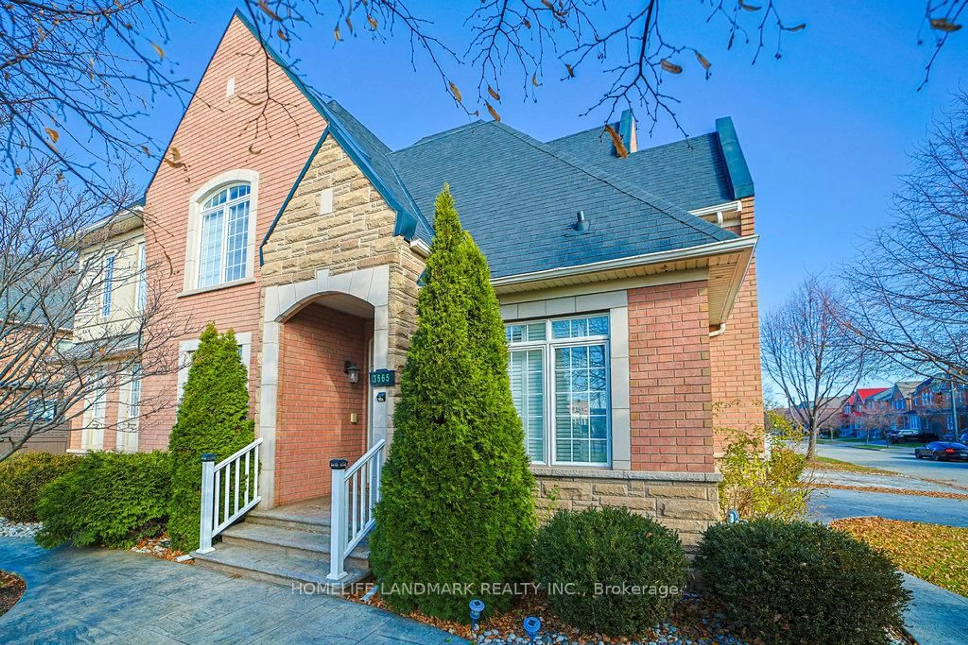 Home with brick exterior material, street for 3565 Stonecutter Cres, Mississauga Ontario L5M 7N7