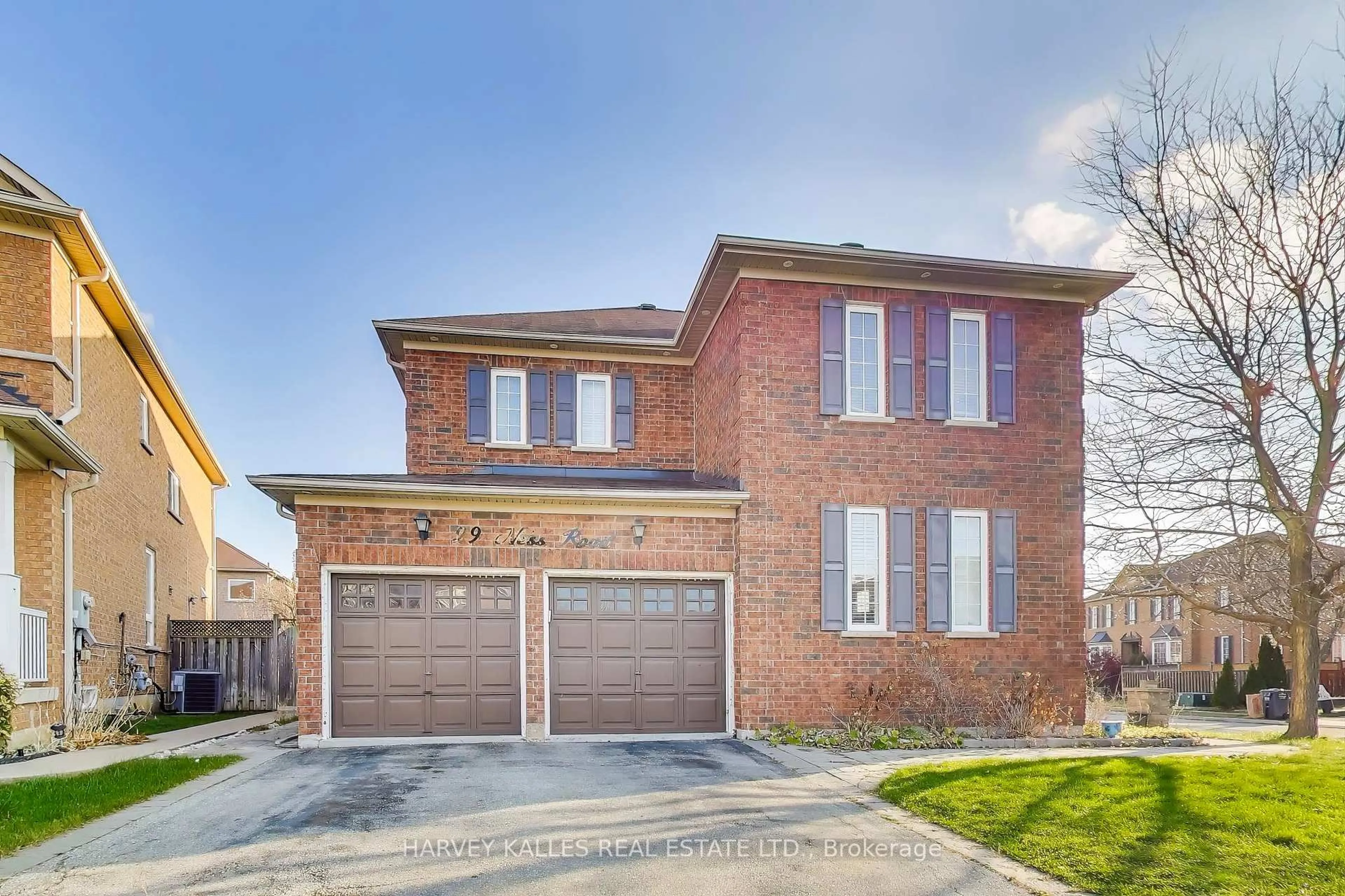 Home with brick exterior material, street for 29 Ness Rd, Brampton Ontario L6Y 5N9