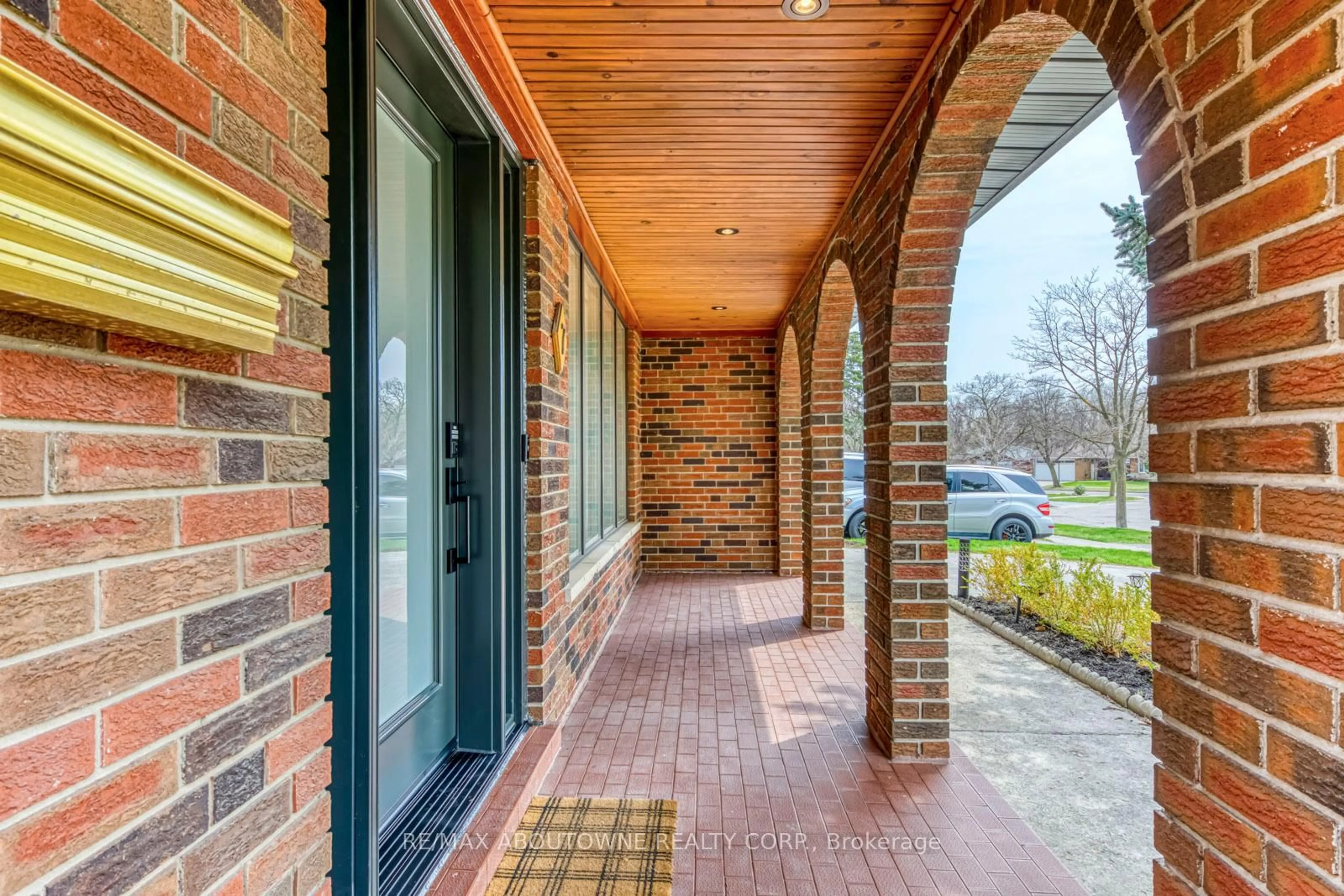 Home with brick exterior material, street for 7 Ivybridge Dr, Toronto Ontario M9C 3R2