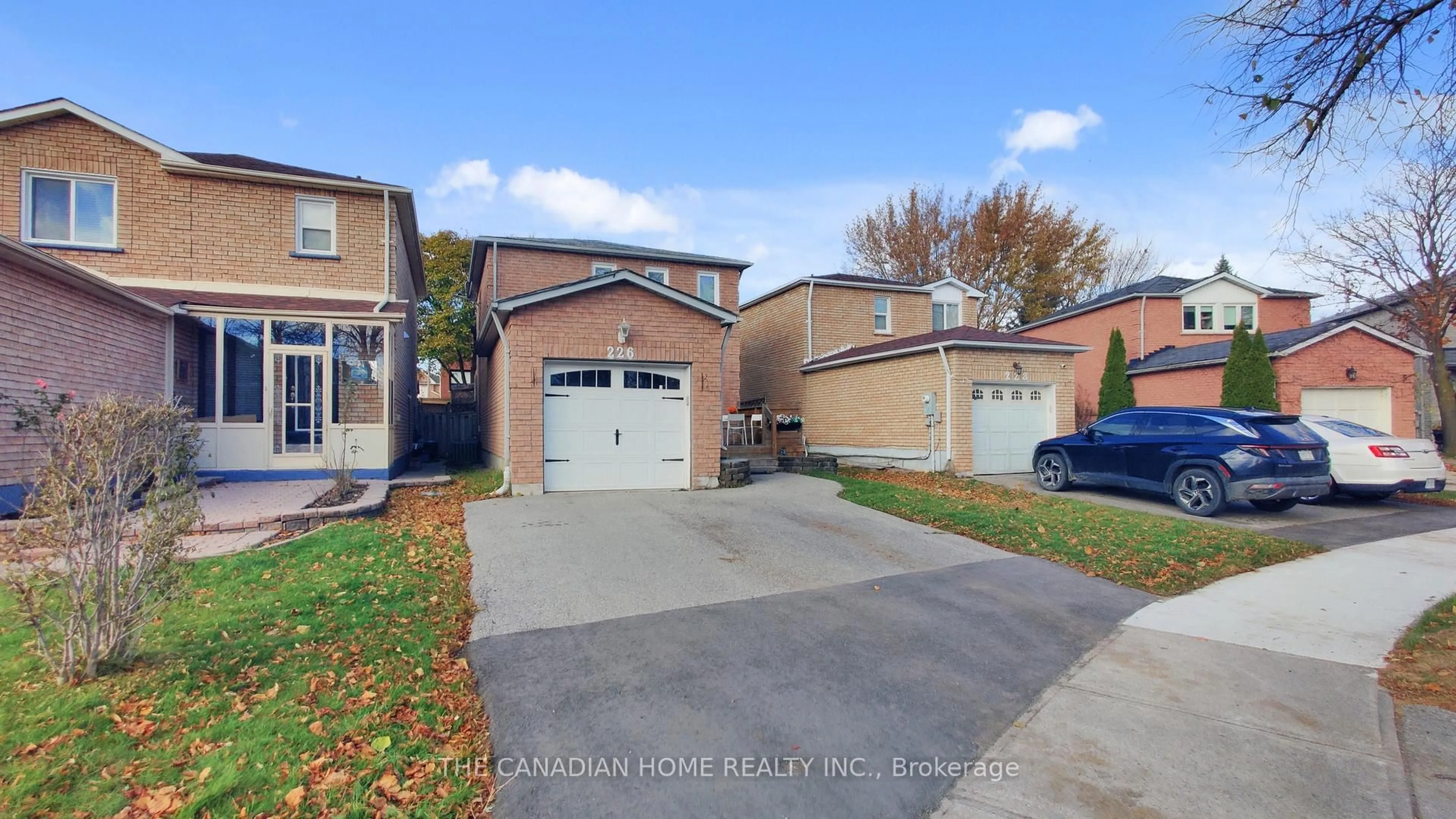 A pic from outside/outdoor area/front of a property/back of a property/a pic from drone, street for 226 Ecclestone Dr, Brampton Ontario L6X 3P9