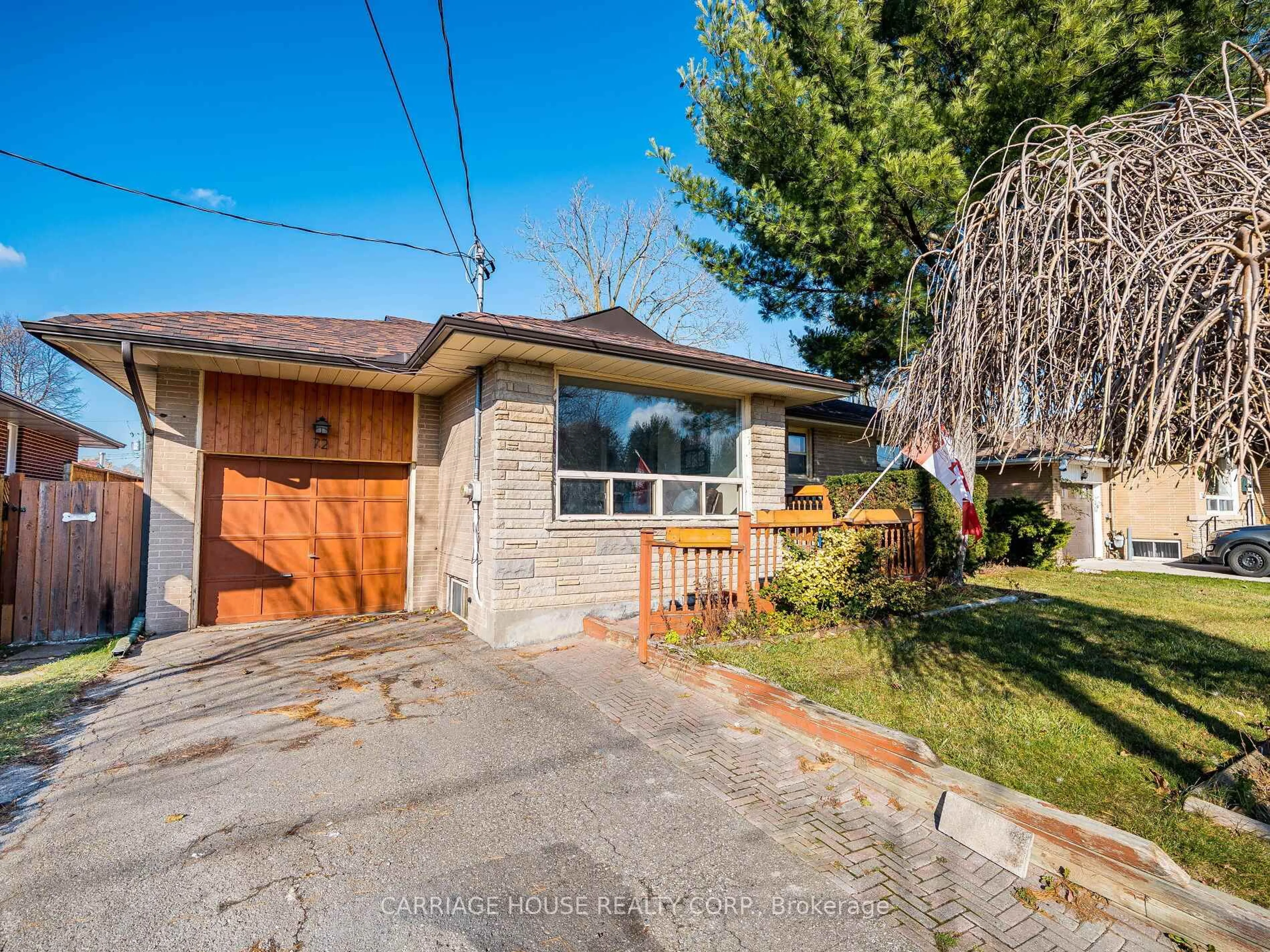 Home with brick exterior material, street for 72 Rexway Dr, Halton Hills Ontario L7G 1R1