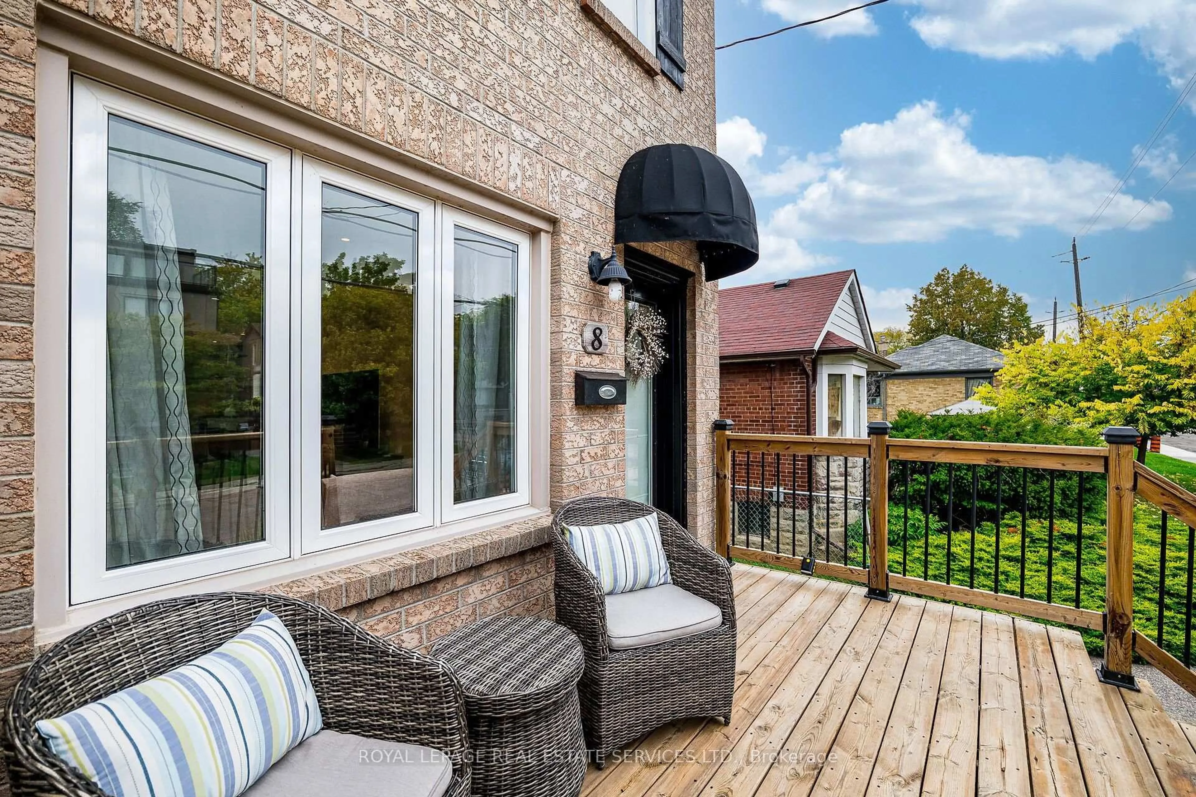 Patio, street for 8 Seventh St, Toronto Ontario M8V 3B1