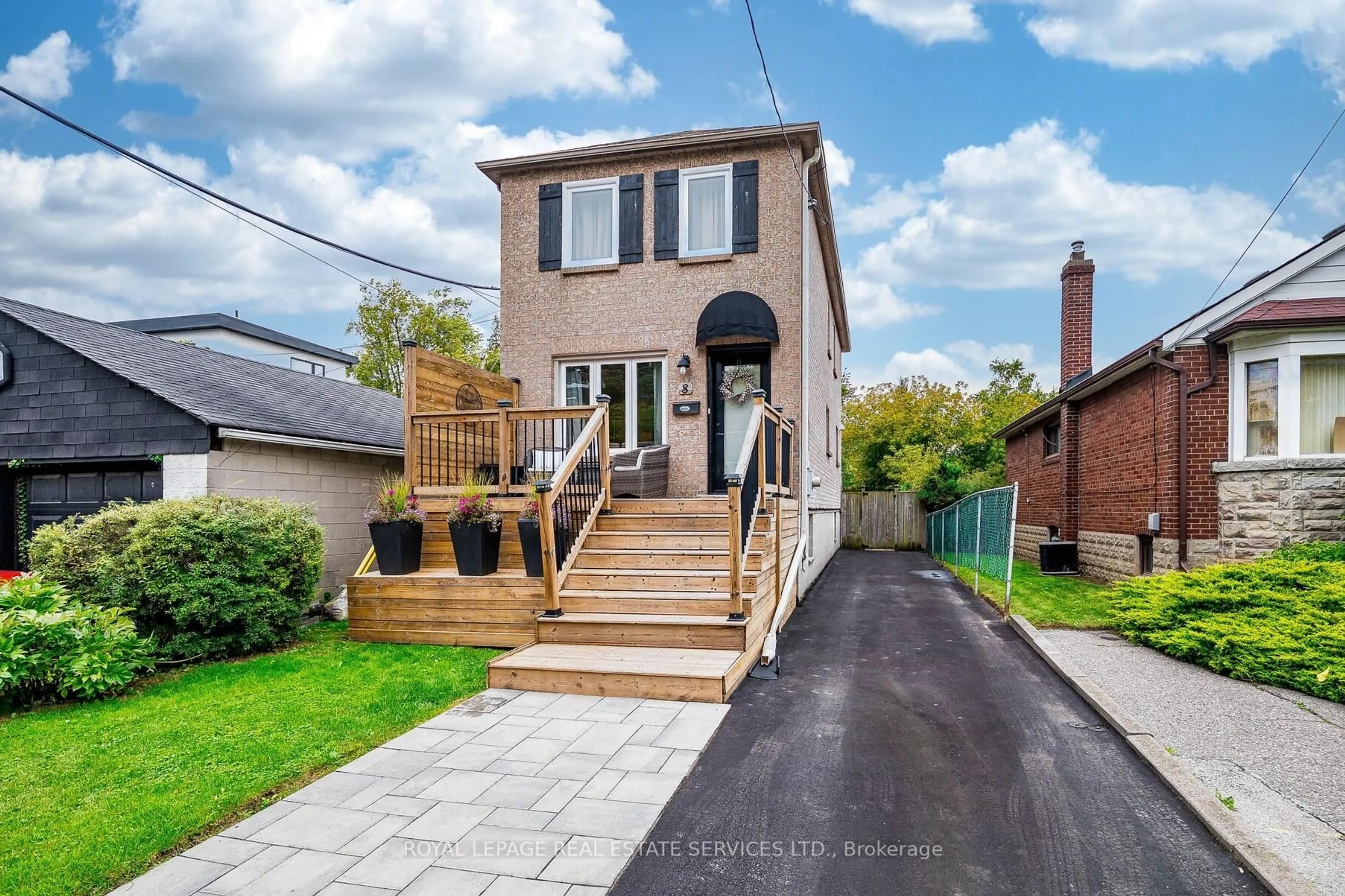 Home with brick exterior material, street for 8 Seventh St, Toronto Ontario M8V 3B1