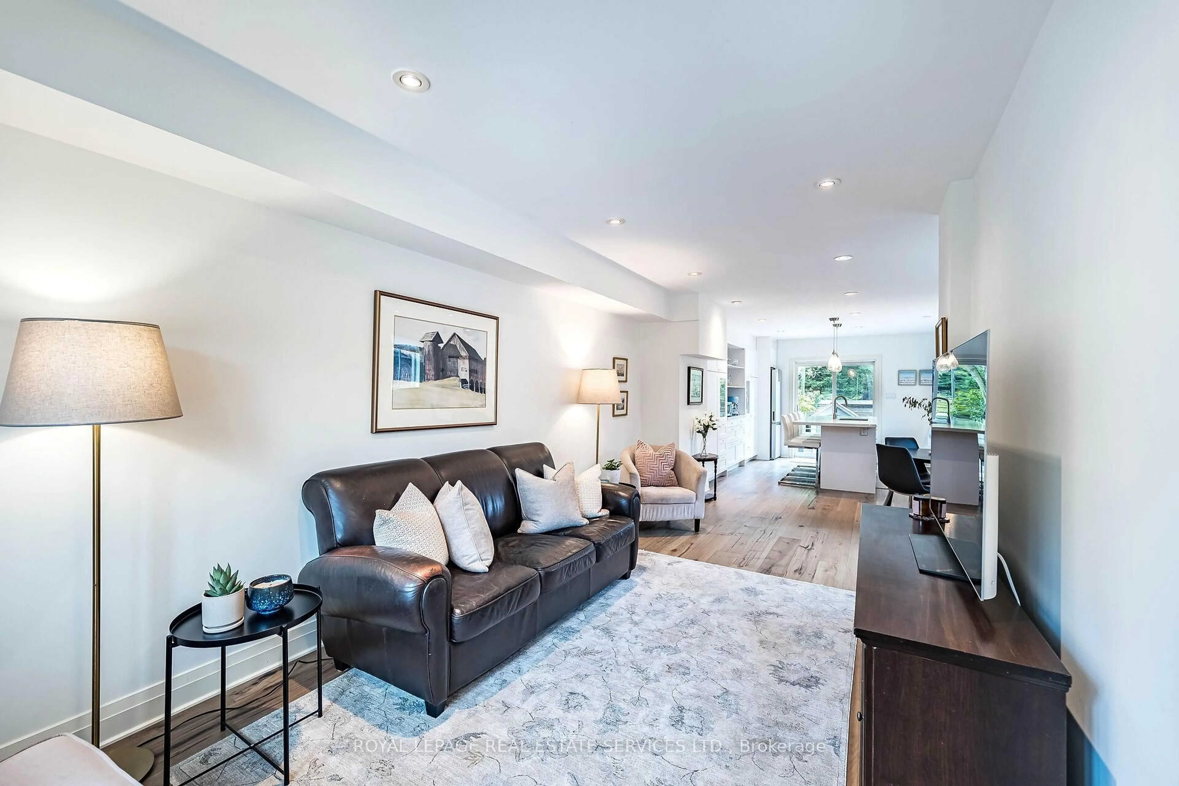 Living room with furniture, unknown for 8 Seventh St, Toronto Ontario M8V 3B1