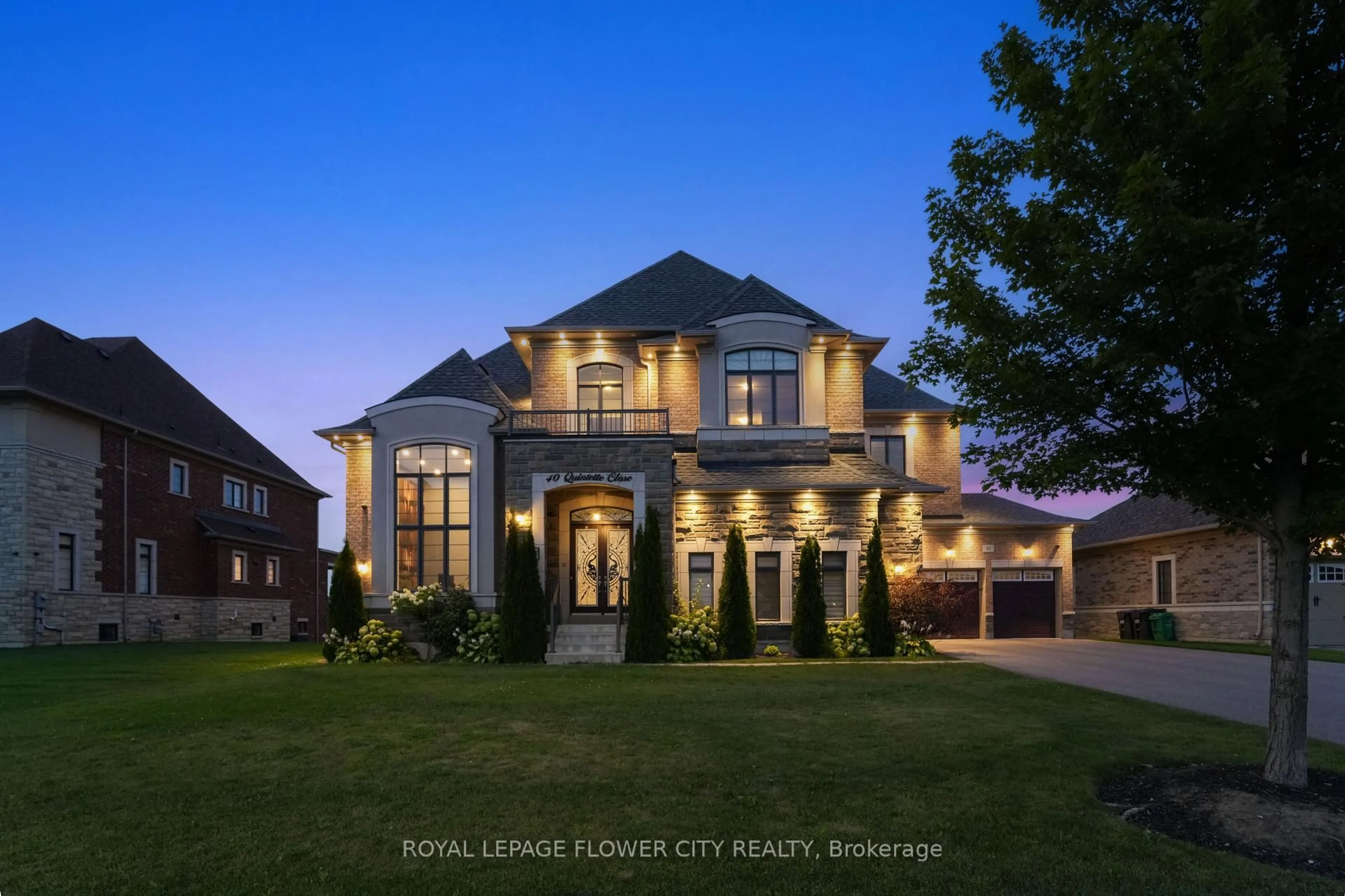 Home with brick exterior material, street for 40 Quintette Clse, Brampton Ontario L6P 4E1