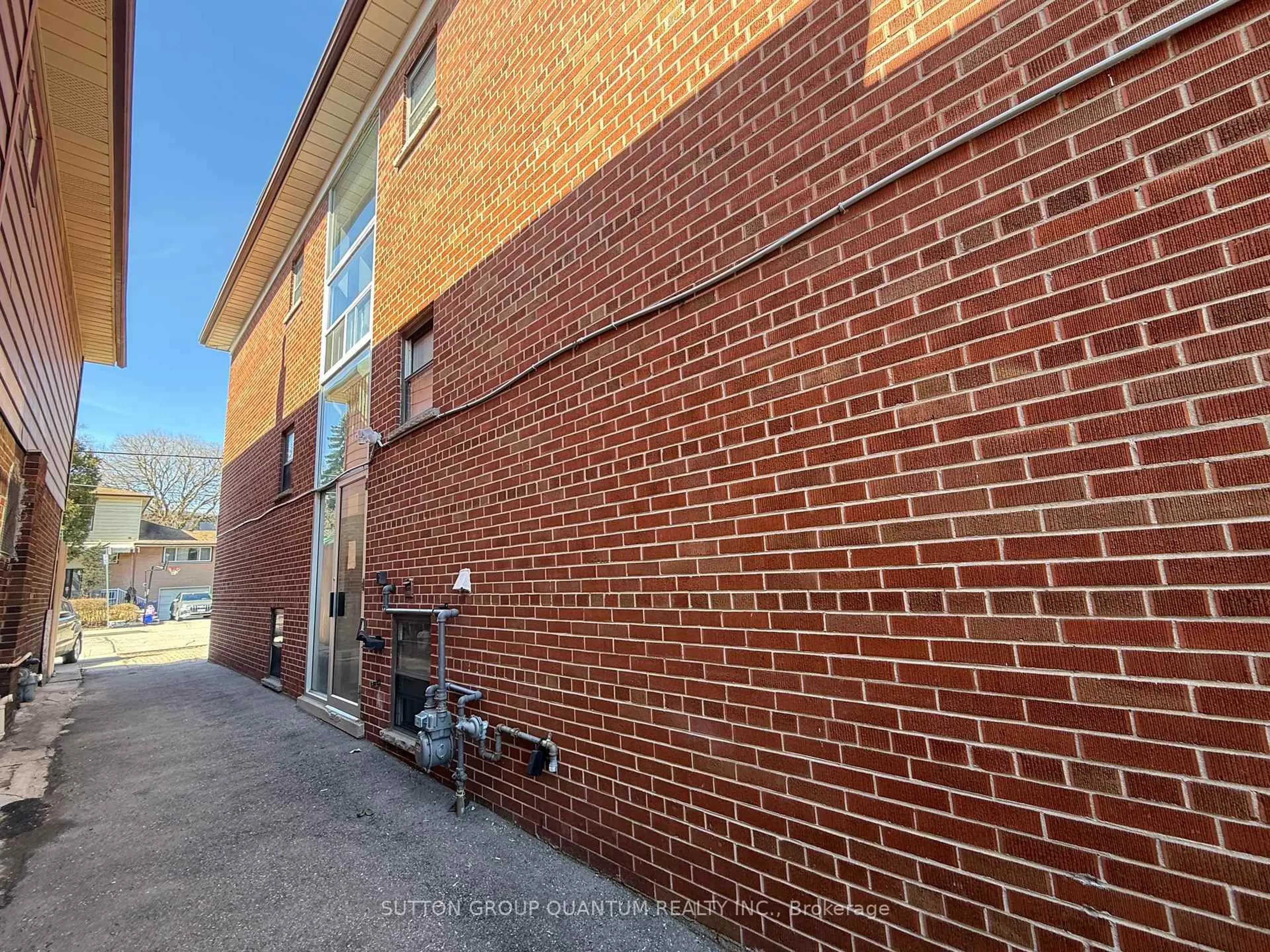 Home with brick exterior material, building for 25A Milton St, Toronto Ontario M8Y 2X7