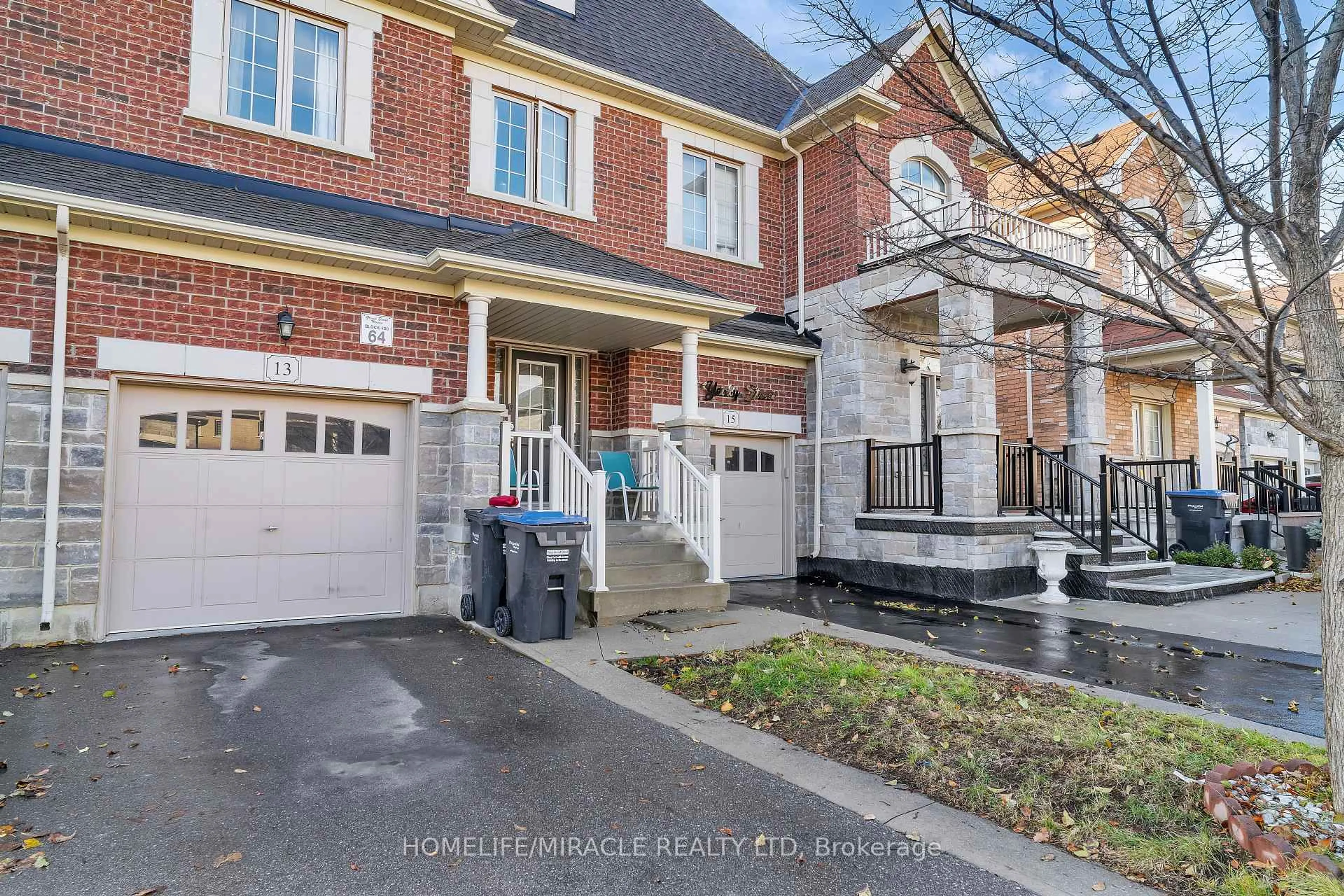 Home with brick exterior material, street for 13 Yately St, Brampton Ontario L7A 0G4
