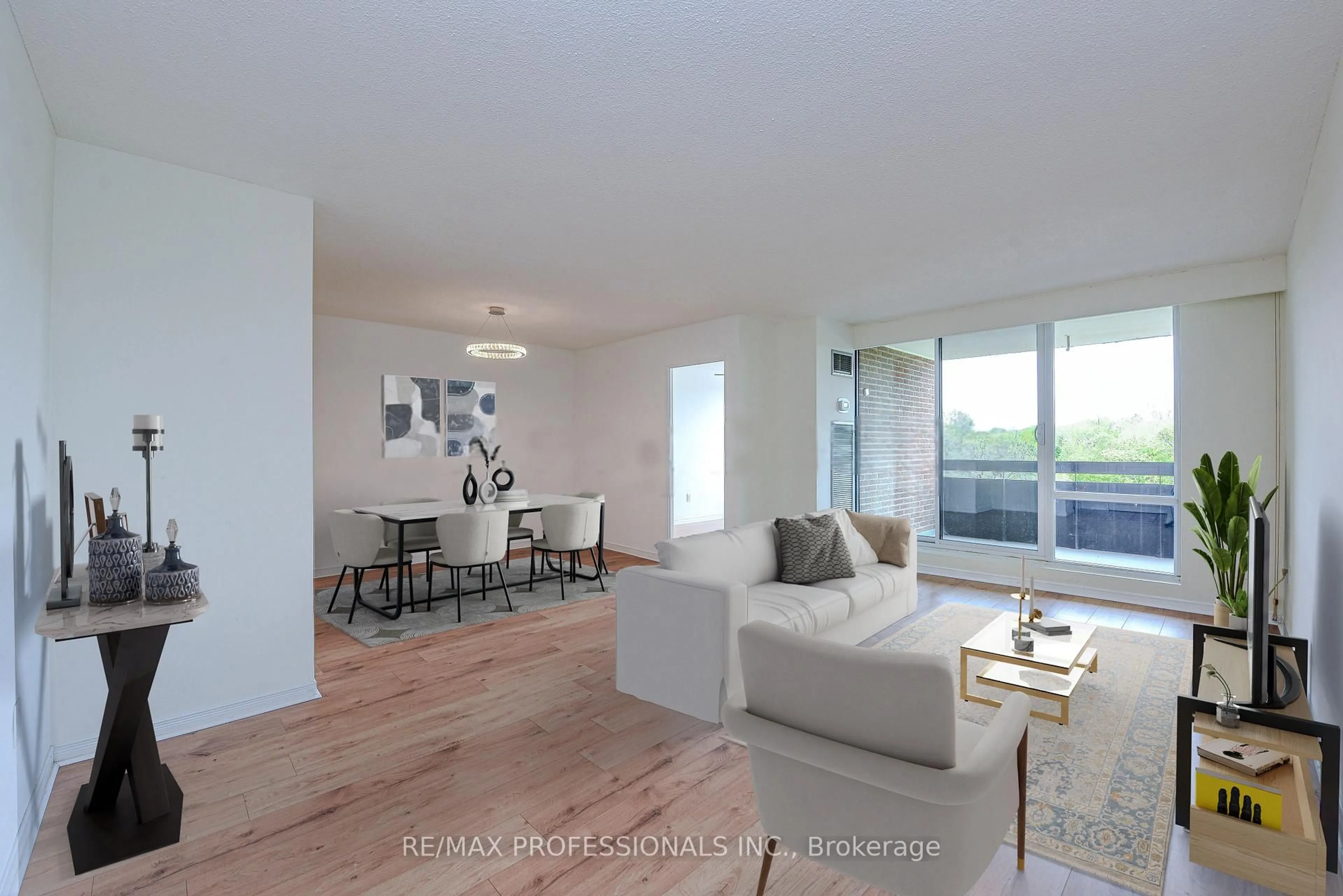 Living room with furniture, unknown for 362 The East Mall #302, Toronto Ontario M9B 6C4