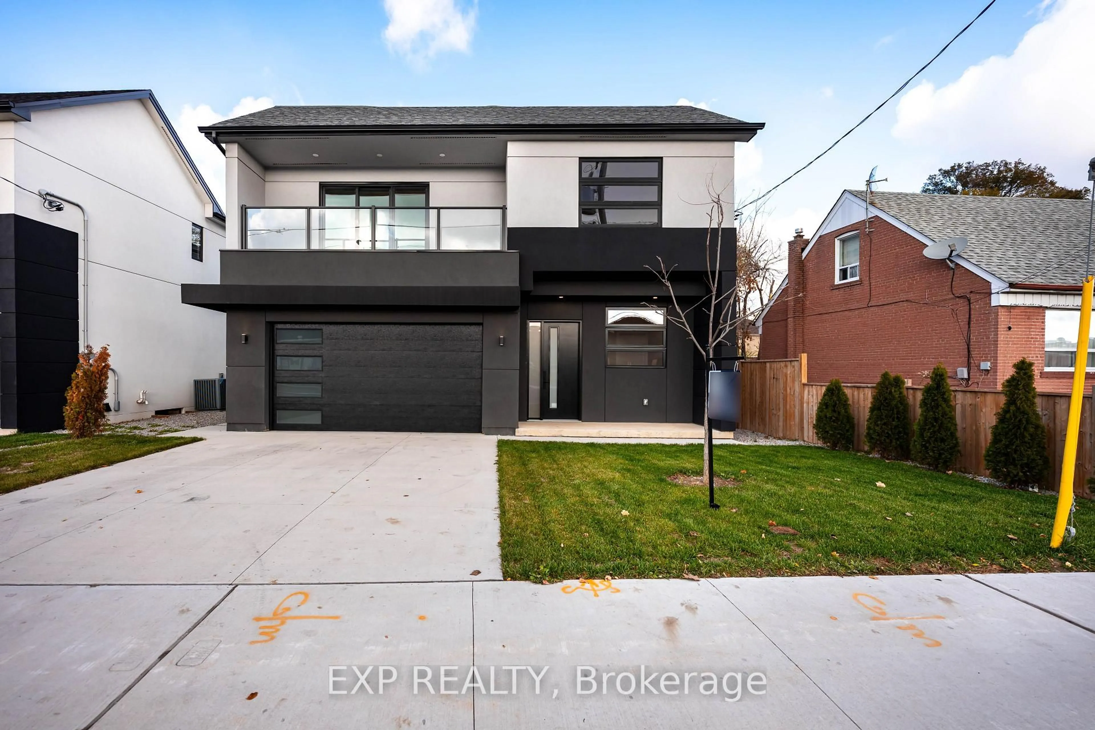 Home with brick exterior material, street for 14 Walsh Ave, Toronto Ontario M9M 1B6
