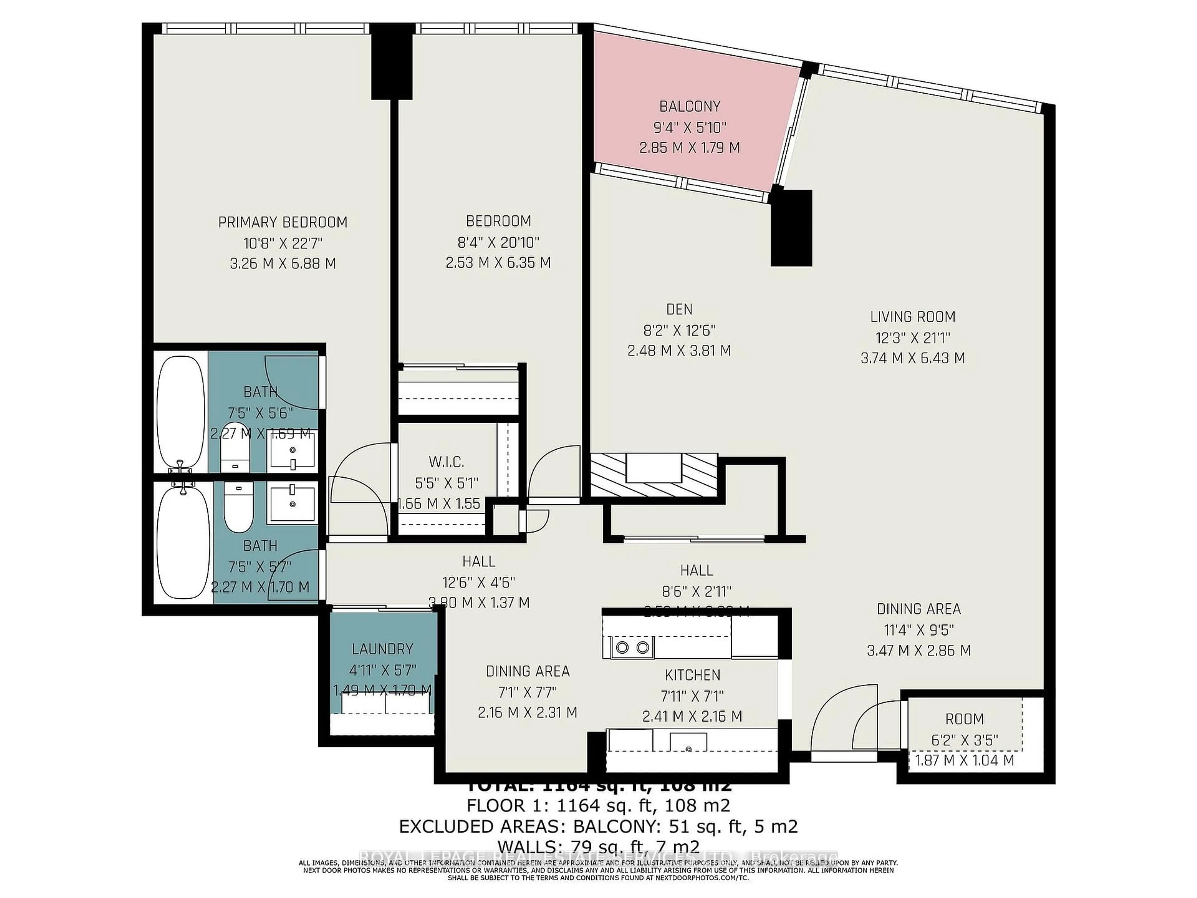 Floor plan for 3100 Kirwin Ave #2905, Mississauga Ontario L5A 3S6